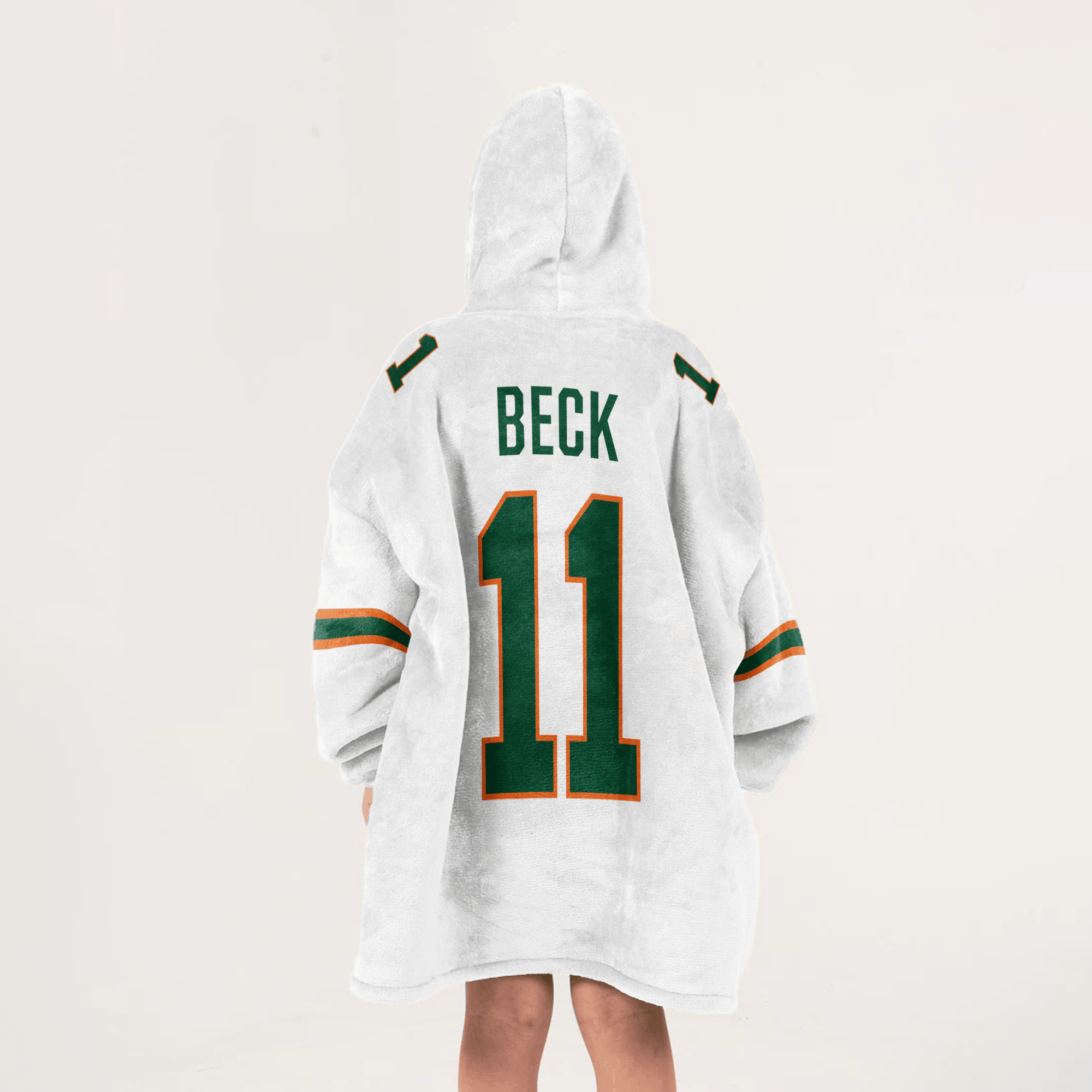 Kid C.B 11 Miami Football Unisex Blanket Hoodie