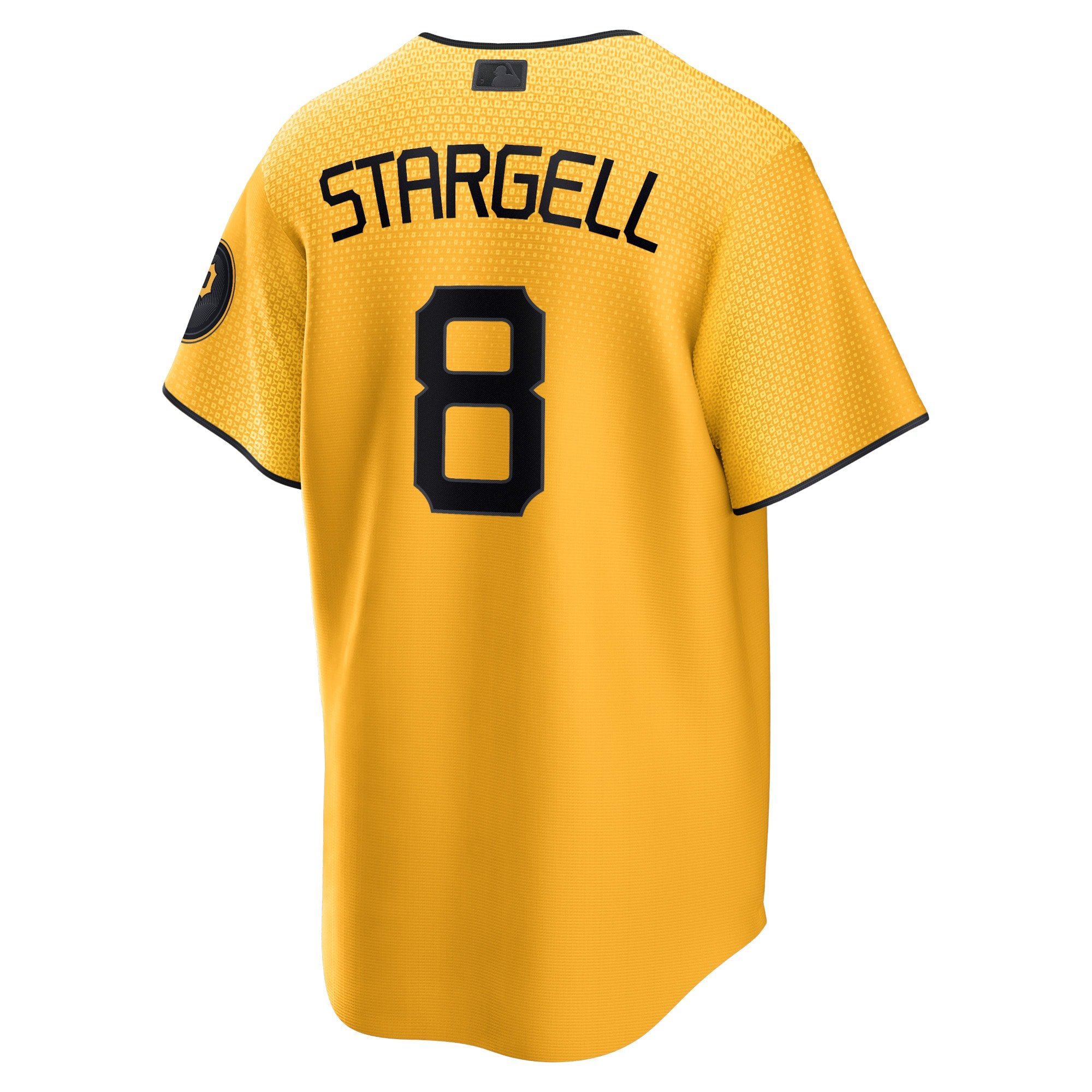 Men's Pittsburgh Pirates Willie Stargell  Gold City Connect Replica Player Jersey