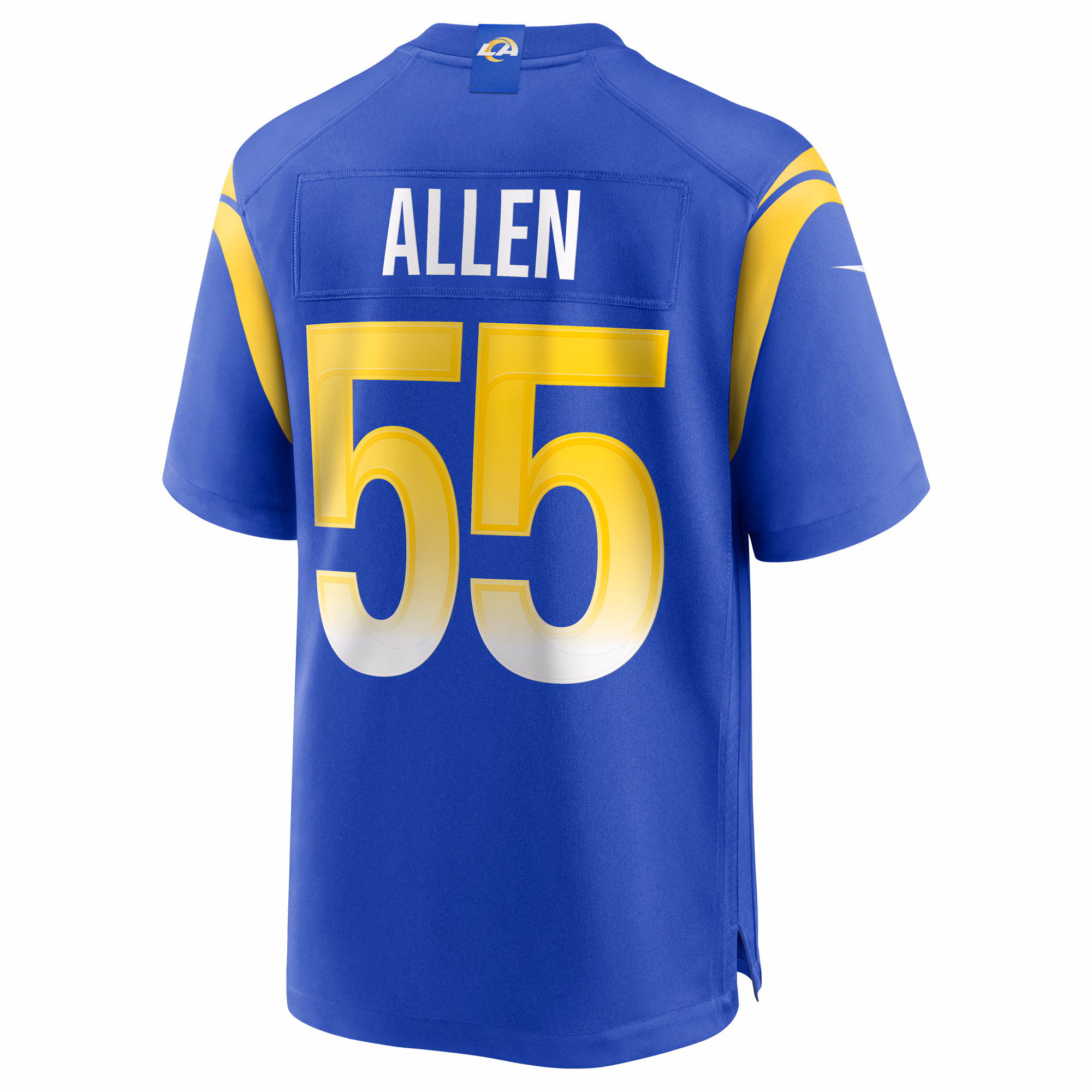 Brian Allen Los Angeles Rams Game Jersey - Royal