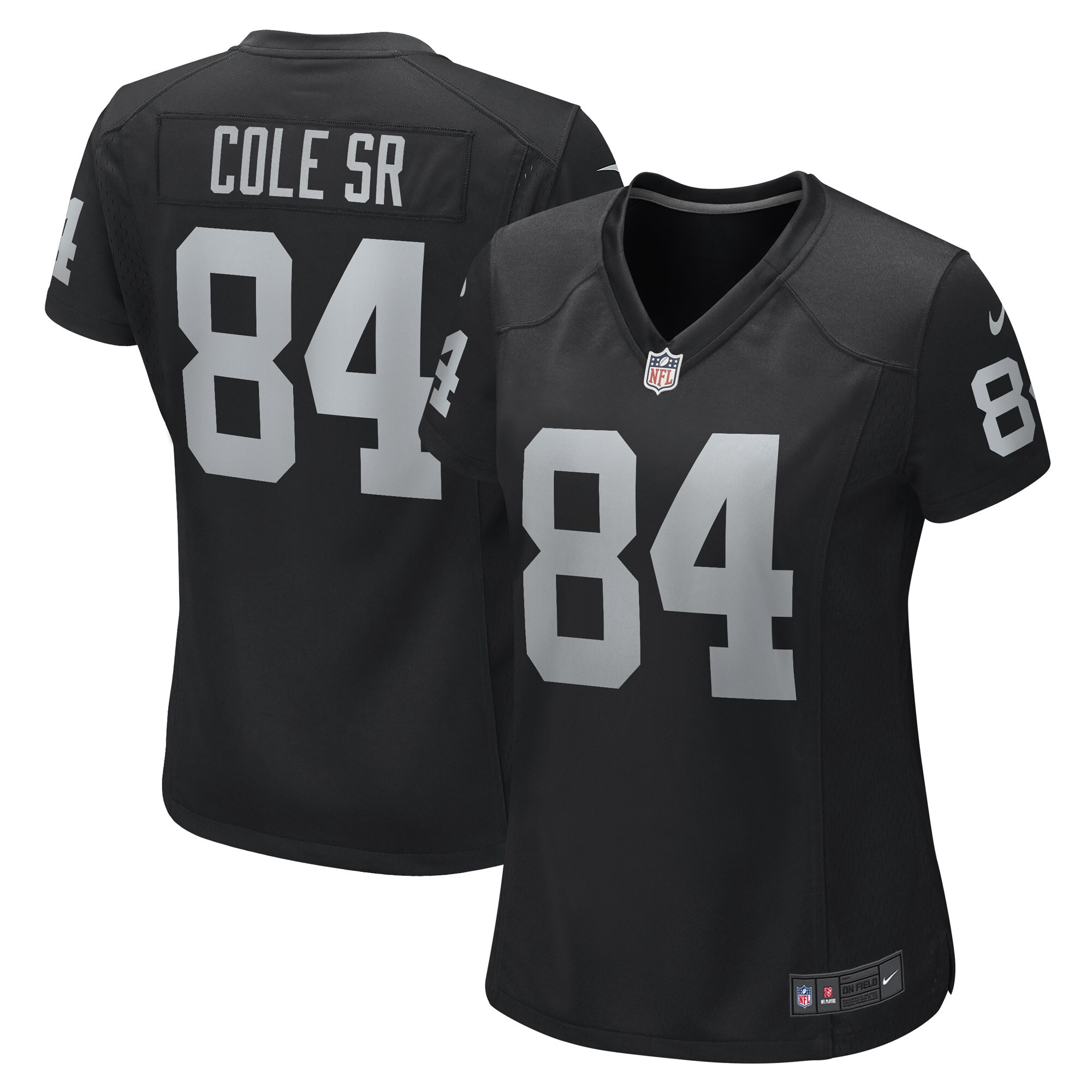 Keelan Cole Las Vegas Raiders  Women's Game Player Jersey - Black
