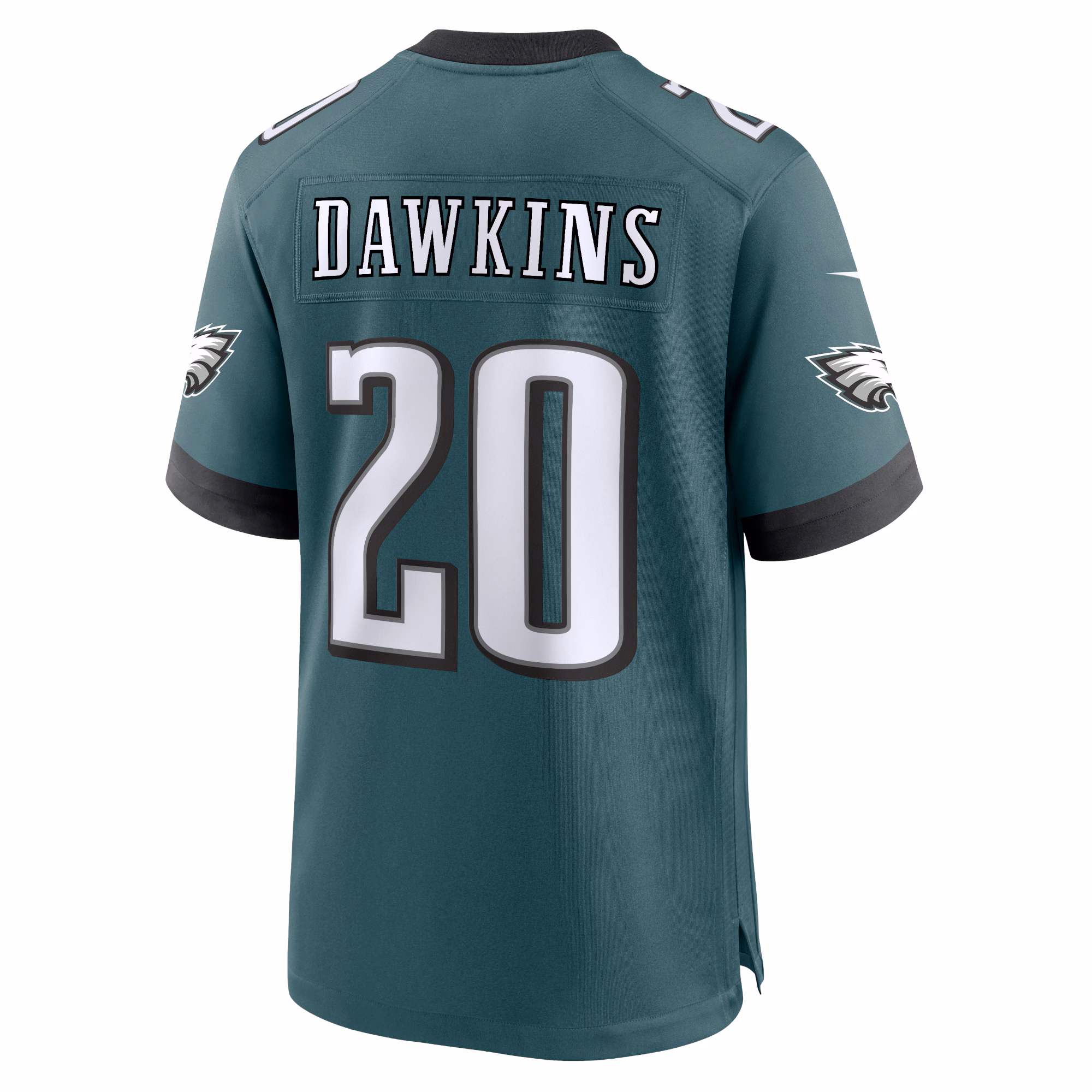 Brian Dawkins Philadelphia Eagles #20 Team Game Jersey - Midnight Green