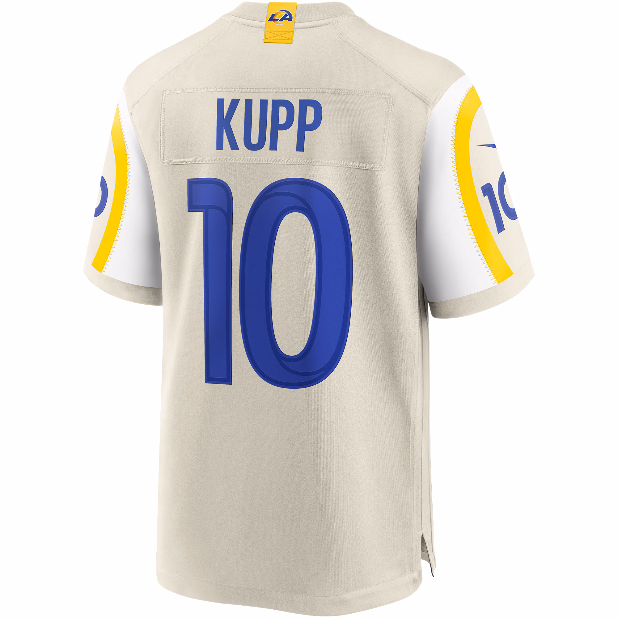 Cooper Kupp Los Angeles Rams Game Jersey - Bone