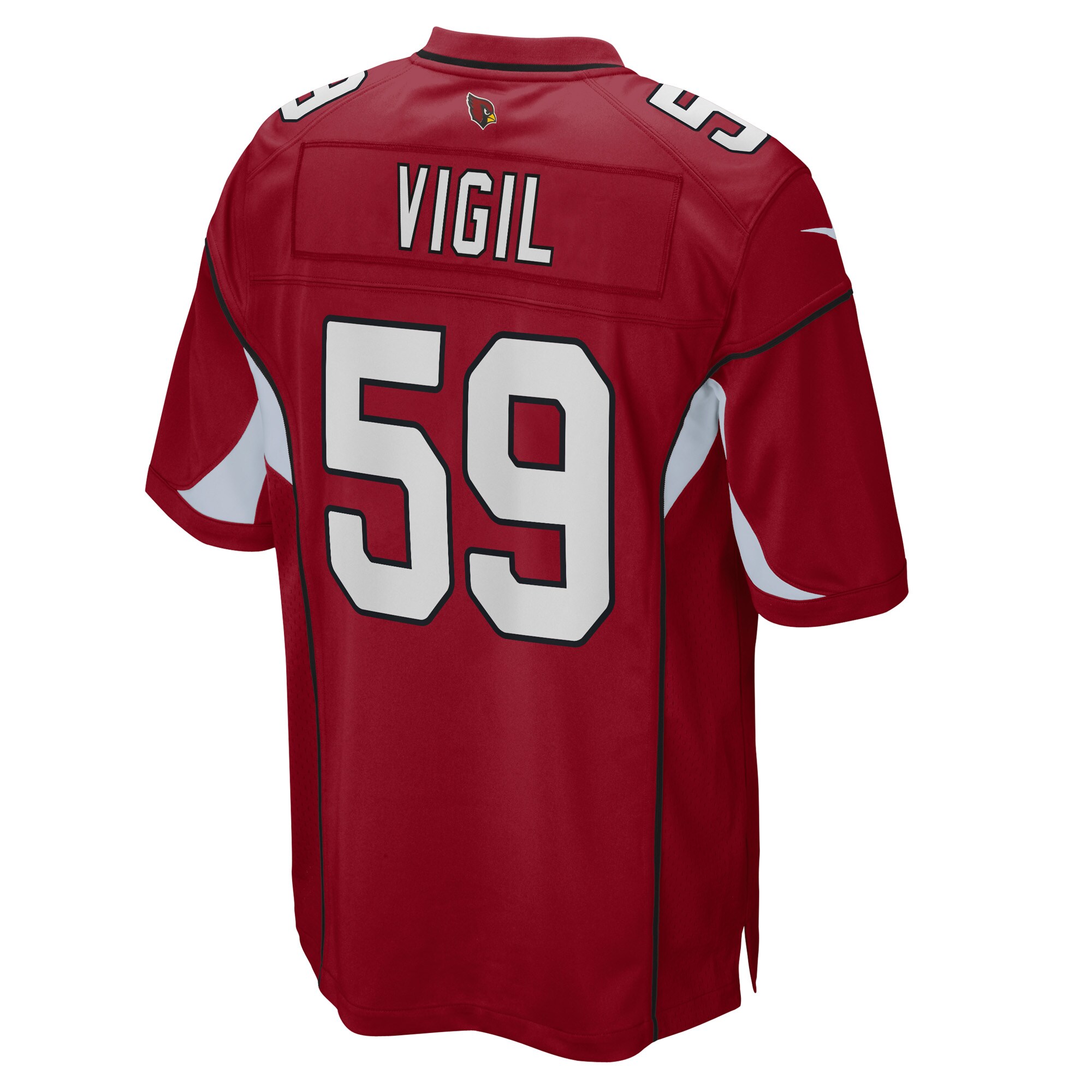 Nick Vigil Arizona Cardinals  Game Player Jersey - Cardinal
