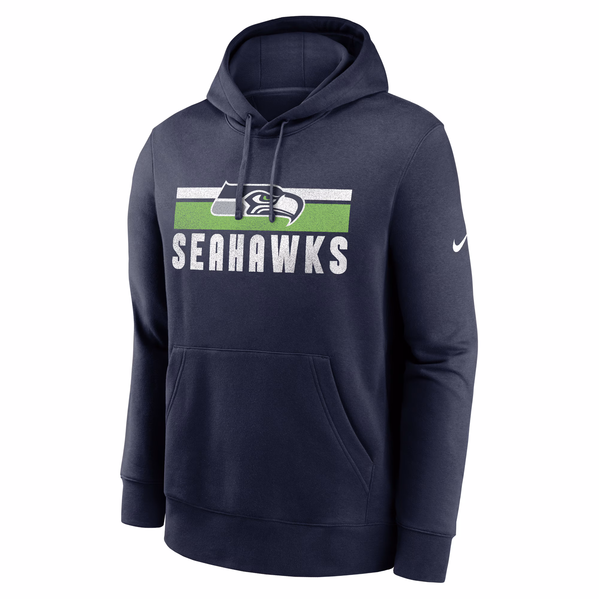 Seattle Seahawks Club Fleece Pullover Hoodie - College Navy