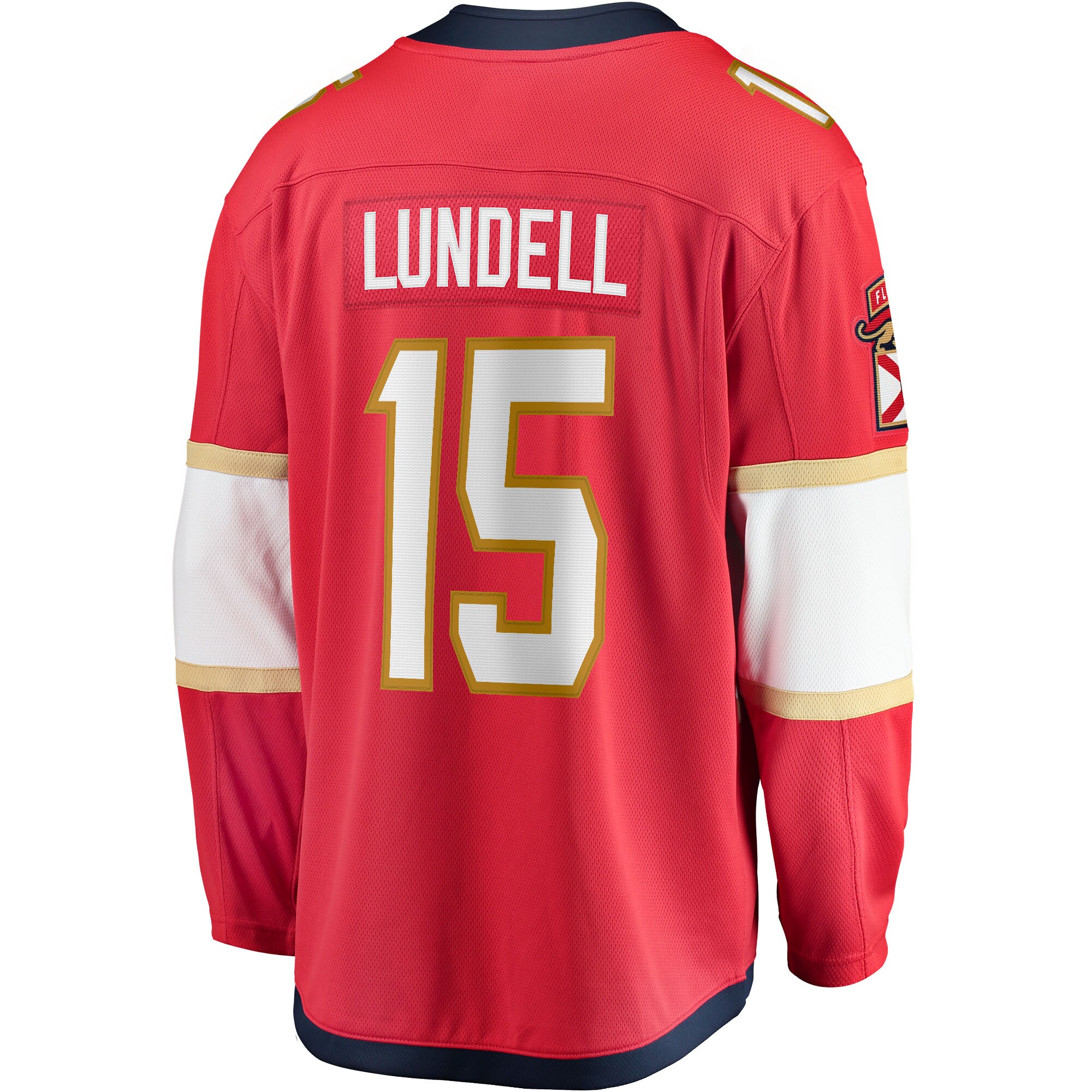 Anton Lundell Florida Panthers Home Breakaway Player Jersey - Red