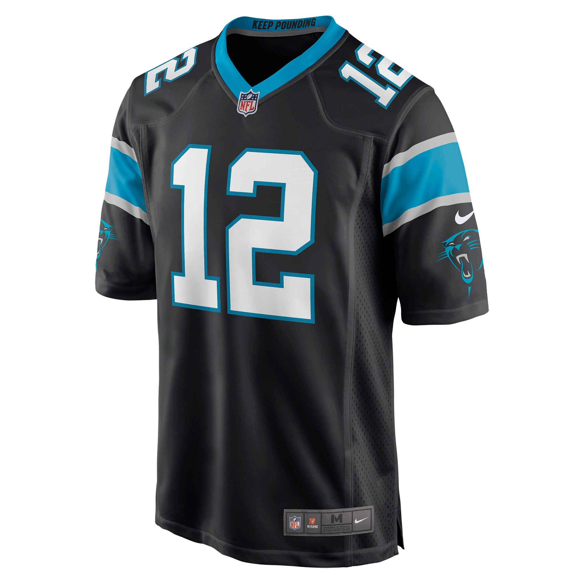 Shi Smith Carolina Panthers  Game Jersey - Black