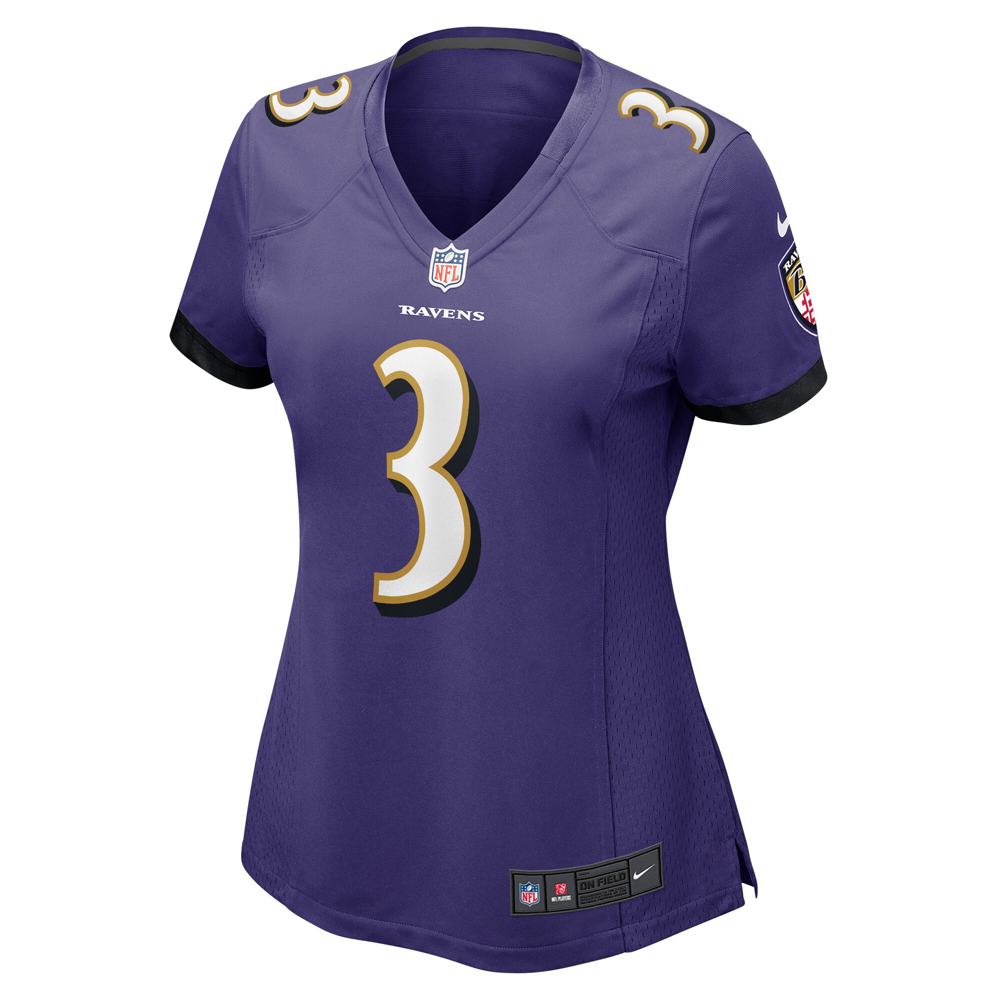 James Proche II Baltimore Ravens  Women's Team Game Player Jersey - Purple