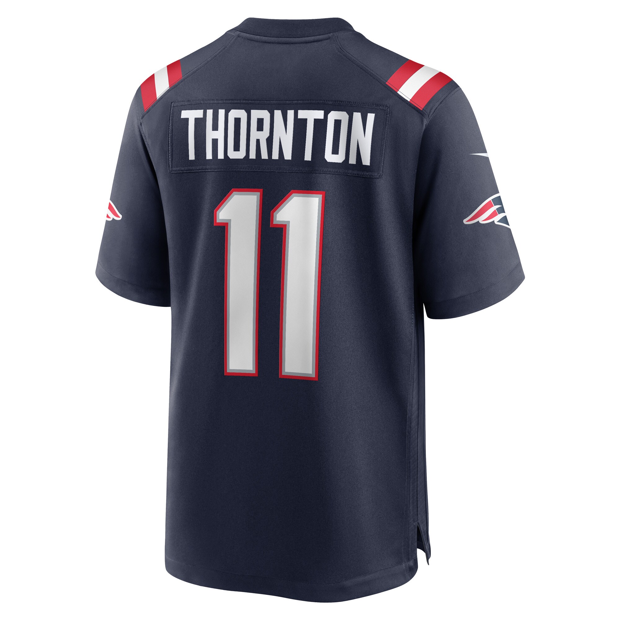 Tyquan Thornton New England Patriots Game Player Jersey - Navy