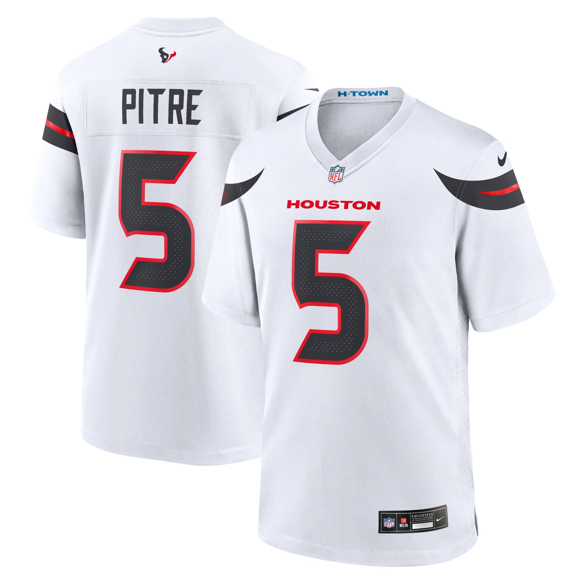 Jalen Pitre Houston Texans Alternate Game Jersey - Red