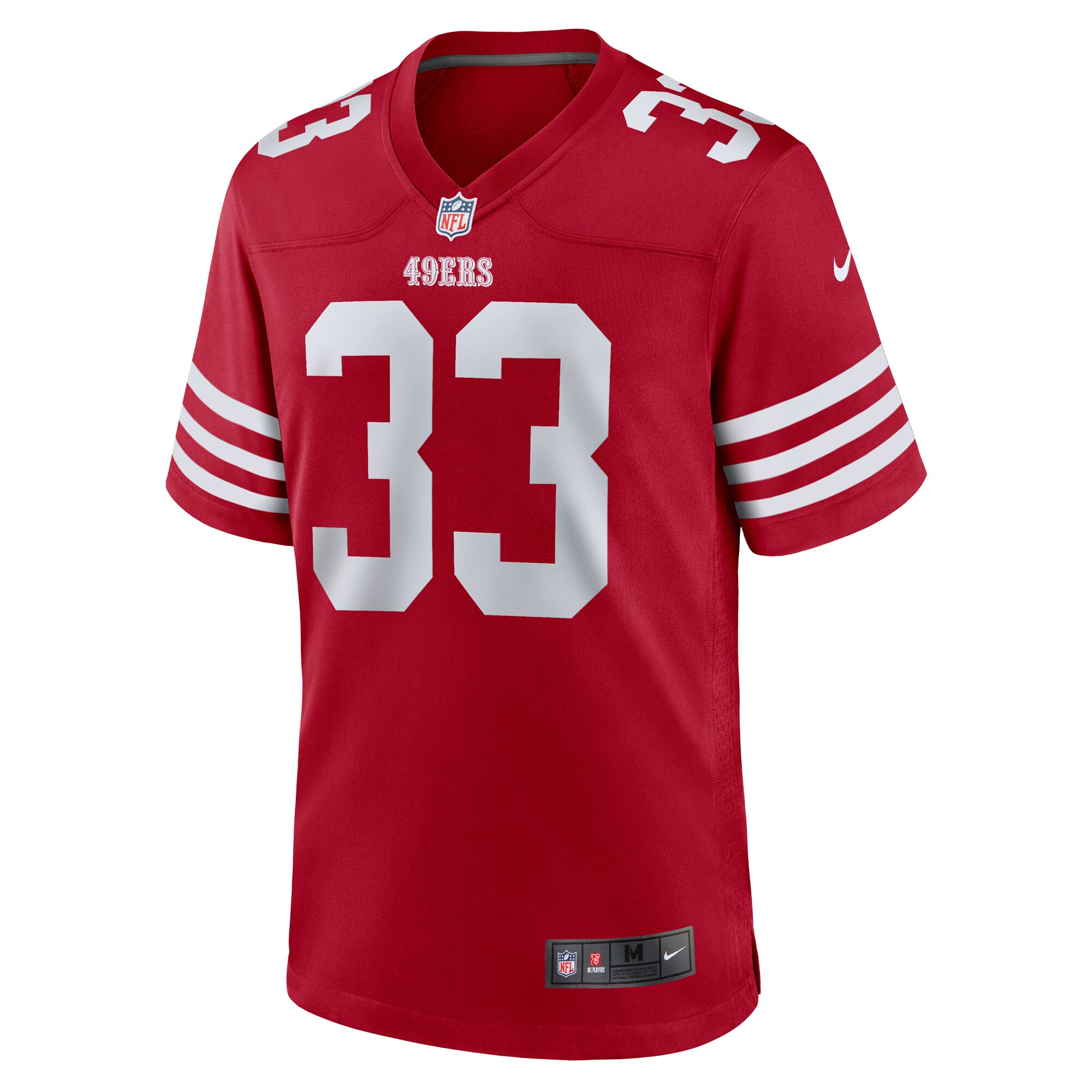 Rock Ya-Sin San Francisco 49ers Team Game Jersey -  Scarlet