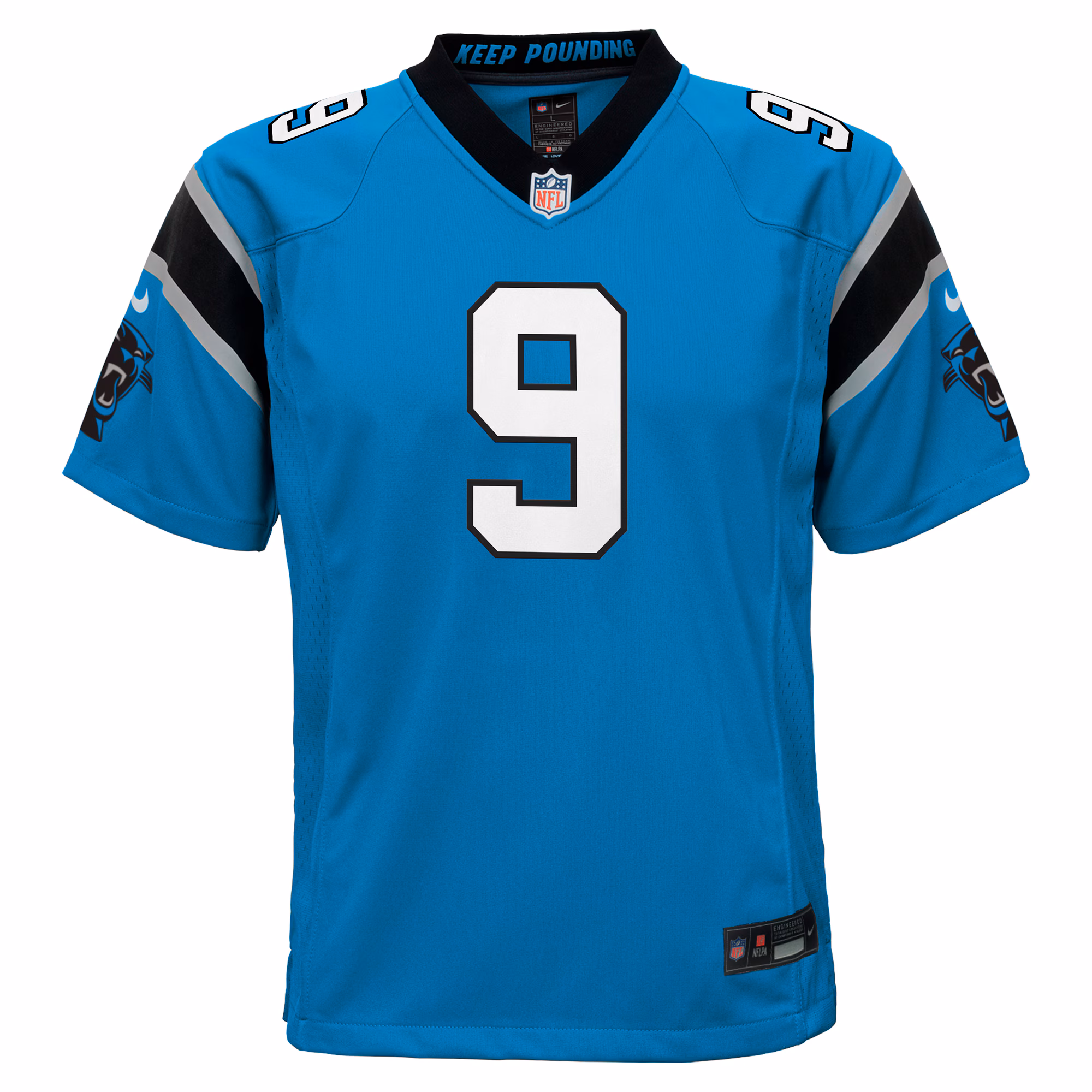 Bryce Young Carolina Panthers Youth Game Jersey - White