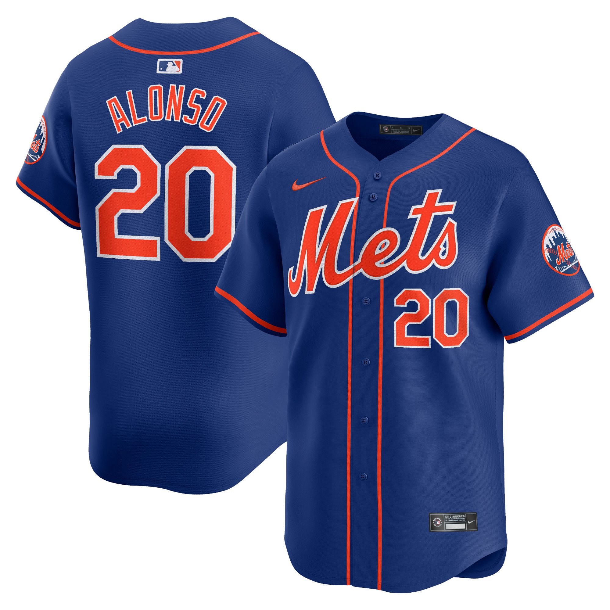 Men's New York Mets Pete Alonso  Royal Alternate Limited Player Jersey