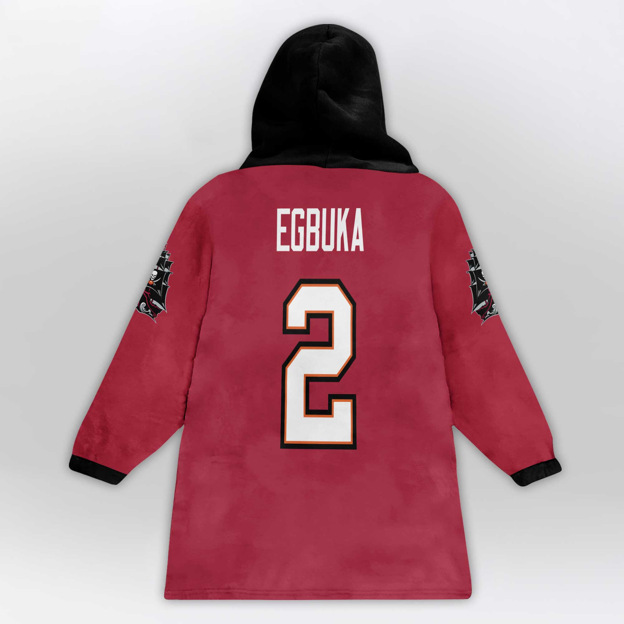 Adult E.E 2 Tampa Bay Football Unisex Blanket Hoodie