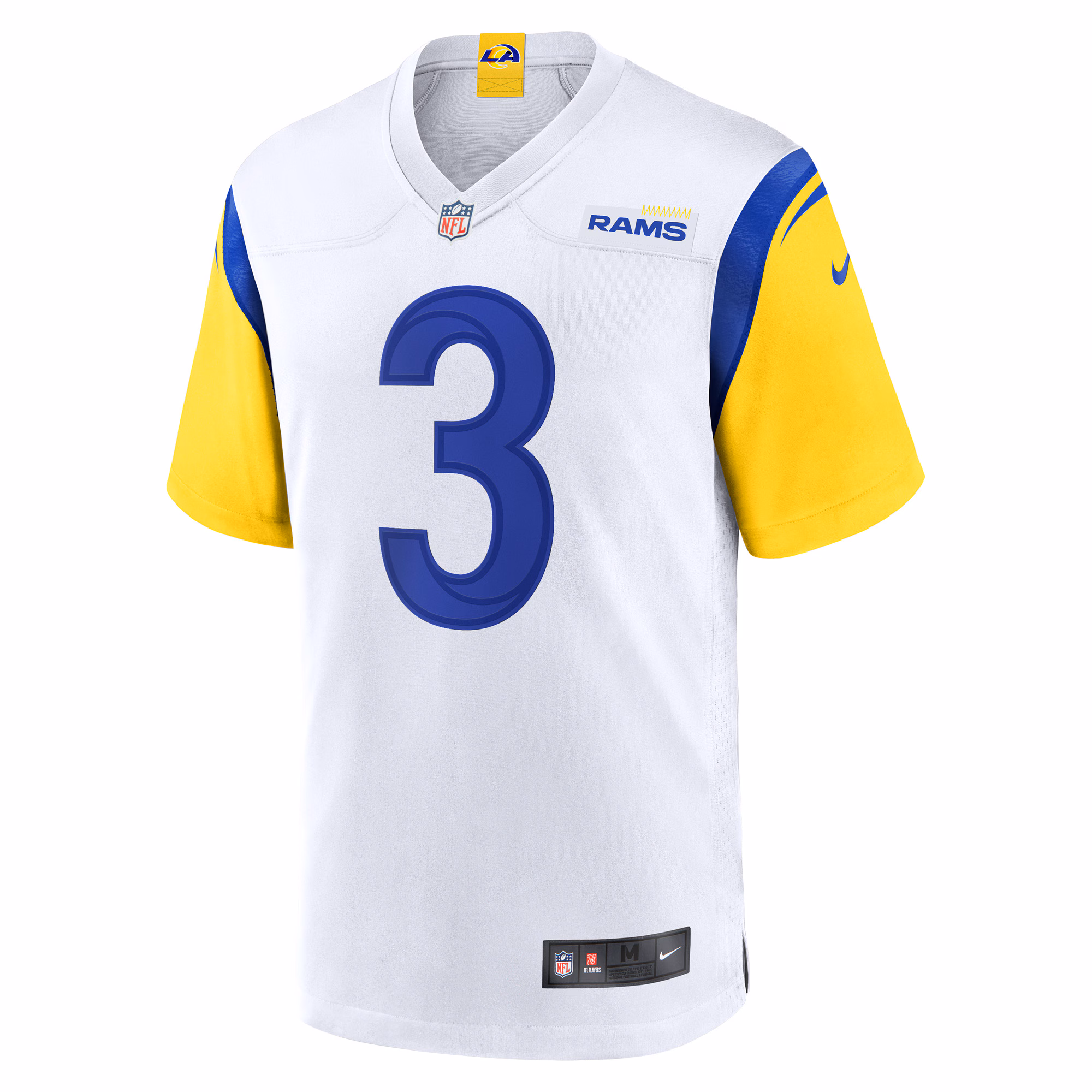 Cam Akers Los Angeles Rams Game Jersey - White