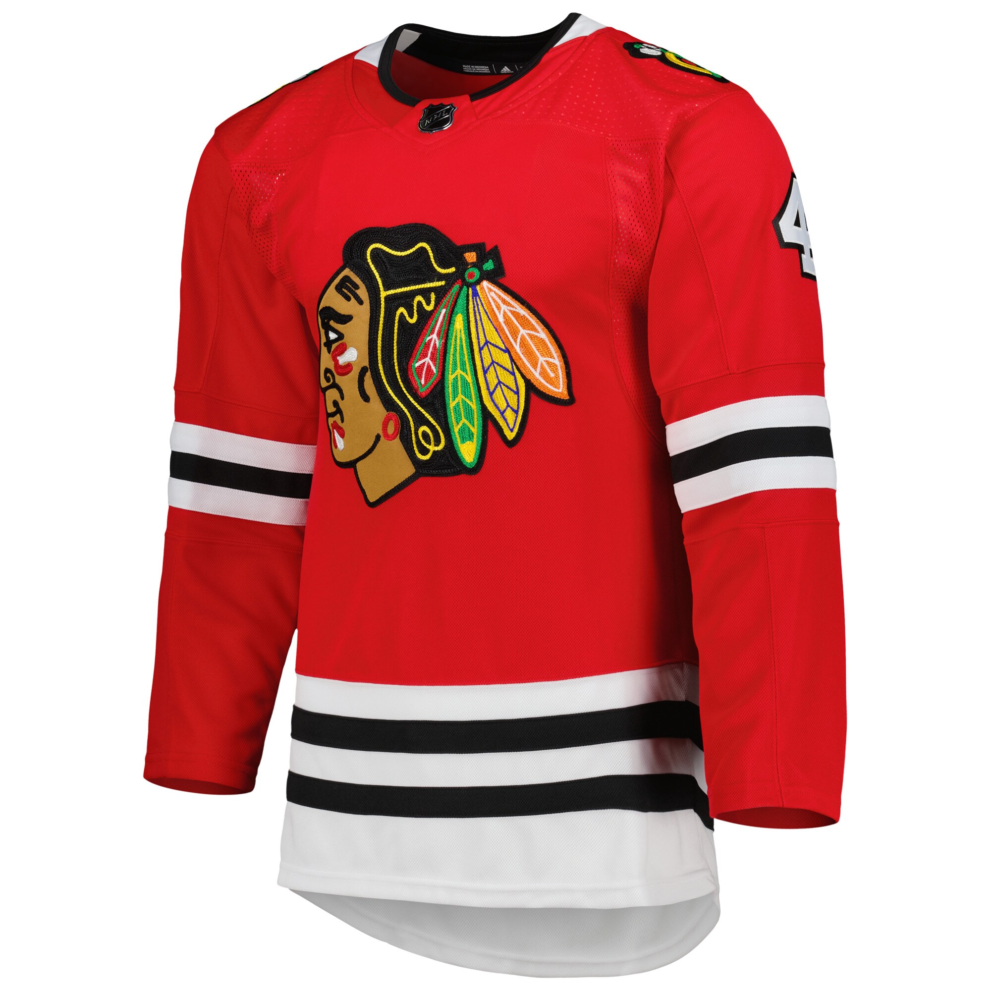 Seth Jones Chicago Blackhawks  Primegreen Authentic Pro Home Player Jersey - Red