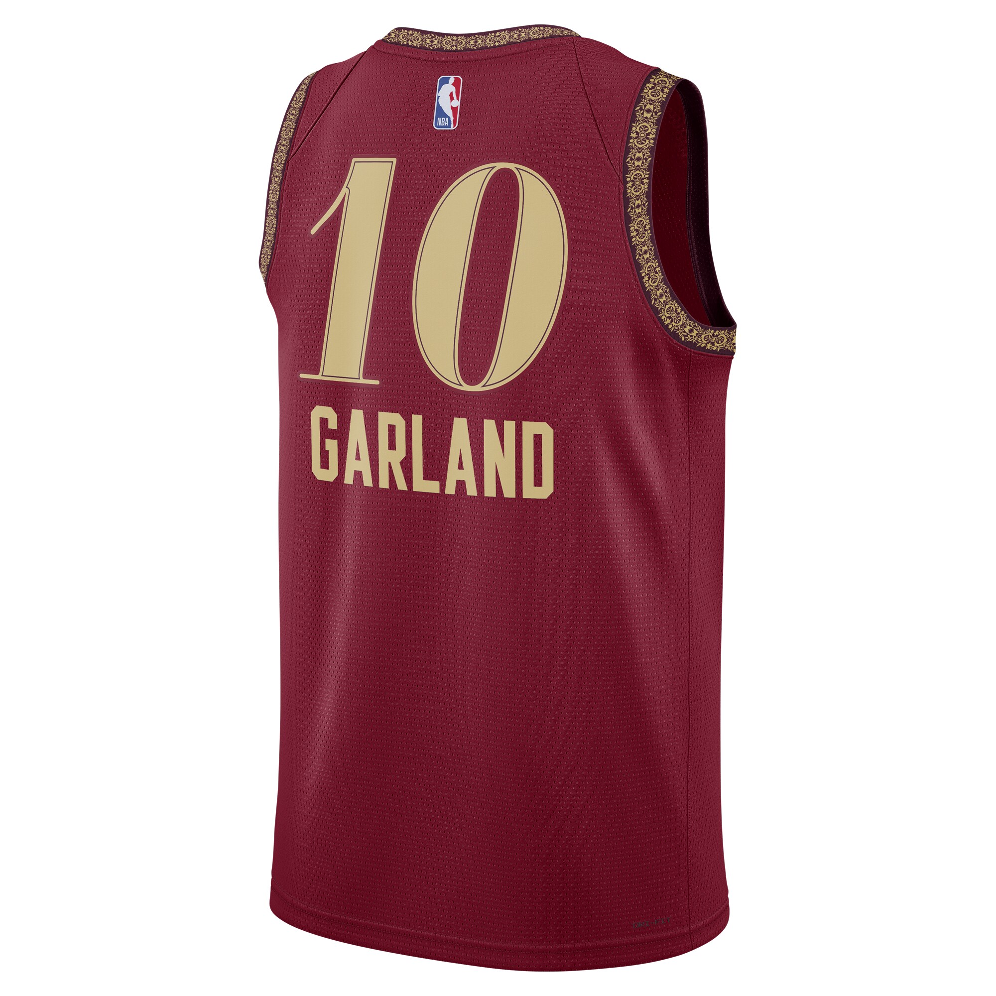 Unisex Cleveland Cavaliers Darius Garland  Wine 2023/24 Swingman Jersey - City Edition