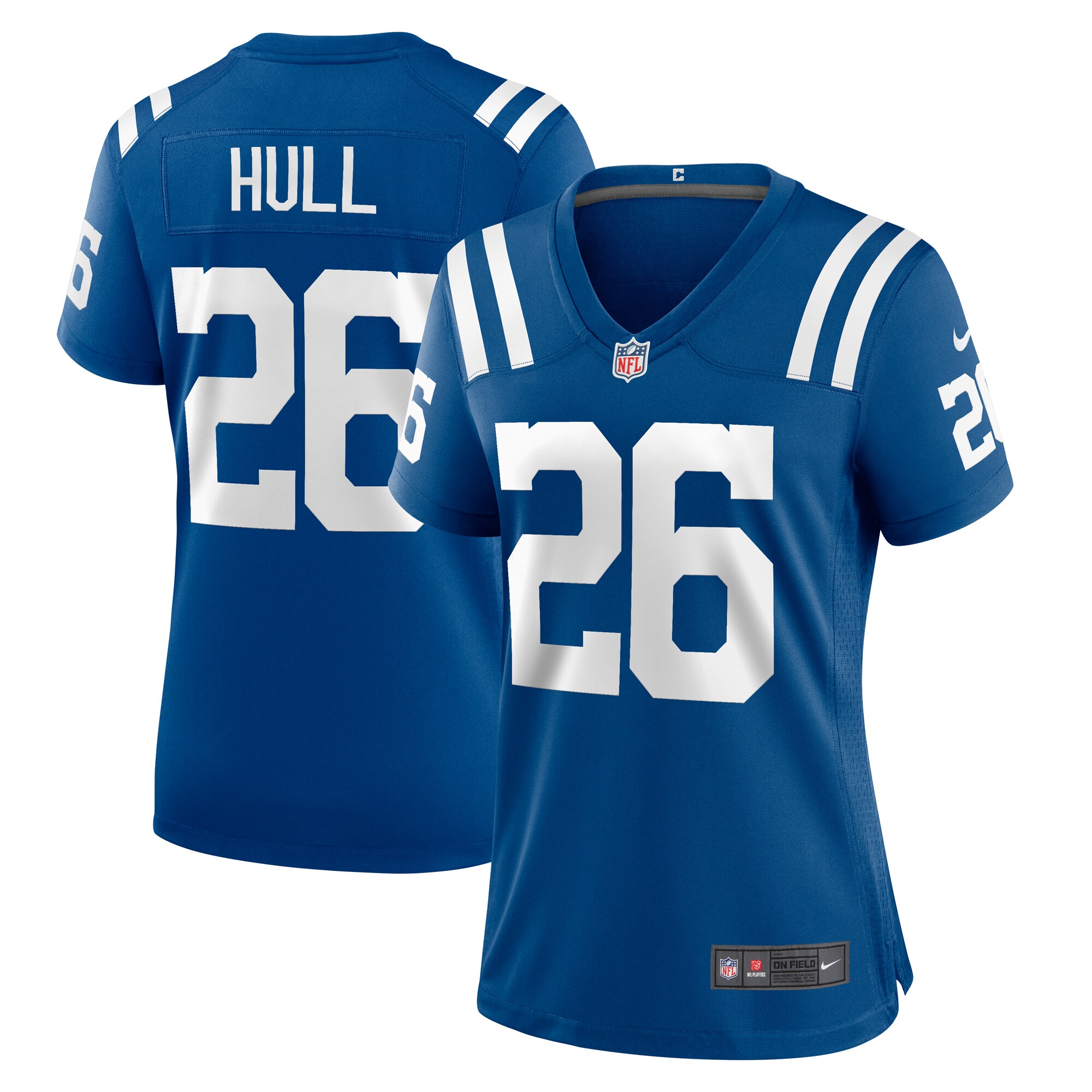 Evan Hull Indianapolis Colts Women's Team Game Jersey -  Royal