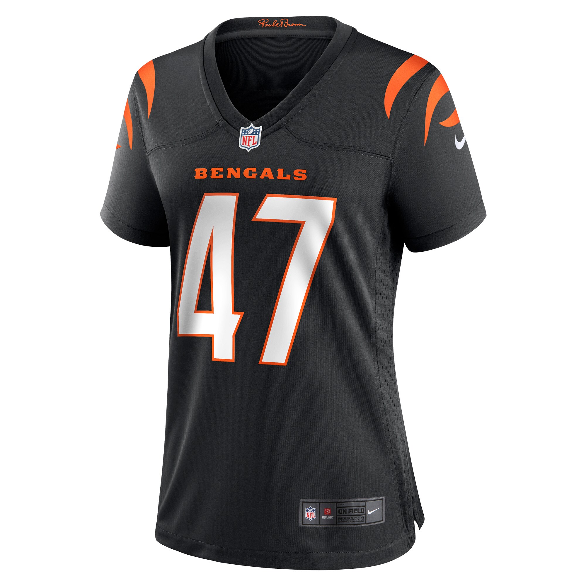 Keandre Jones Cincinnati Bengals  Women's Game Jersey - Black