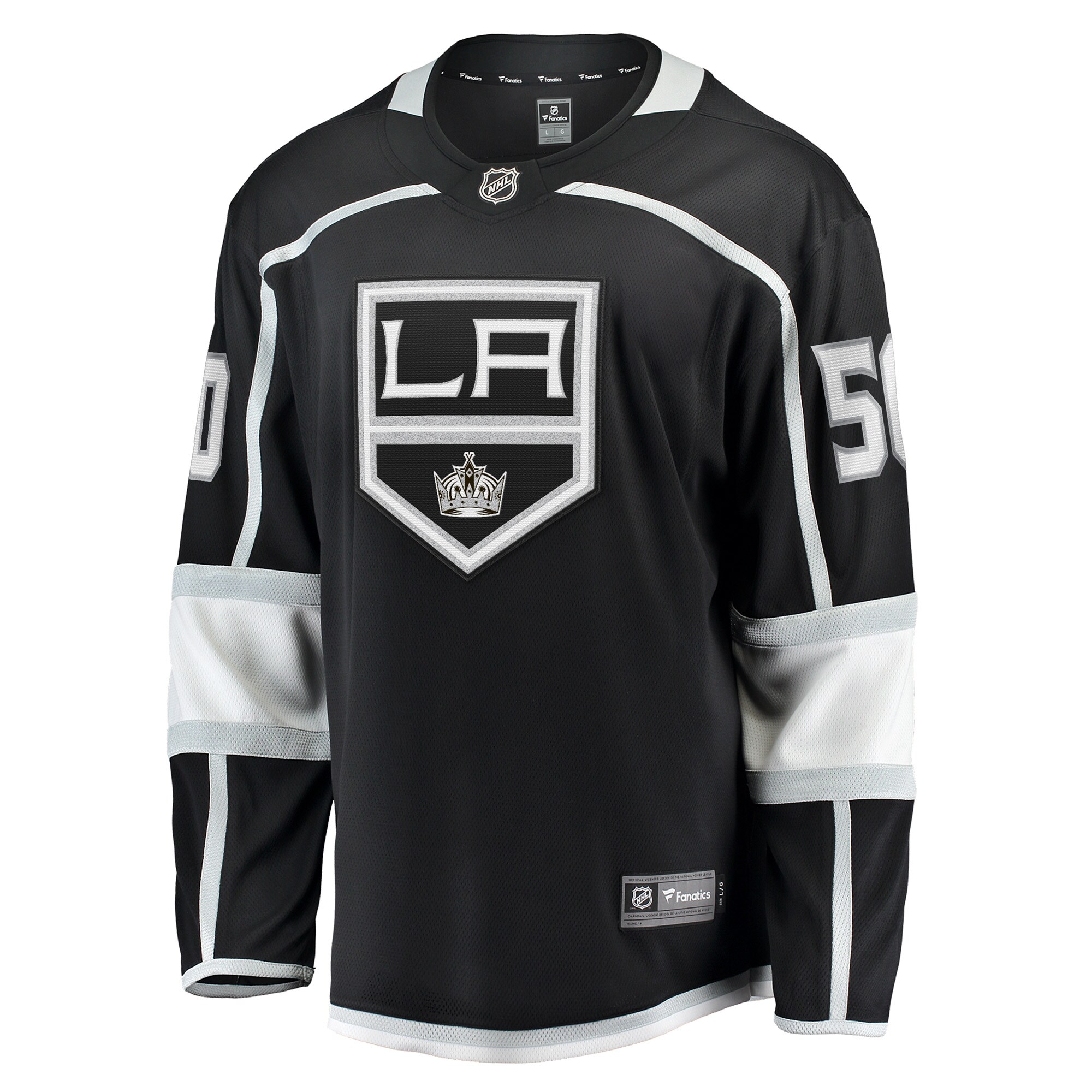 Sean Durzi Los Angeles Kings Home Breakaway Player Jersey - Black