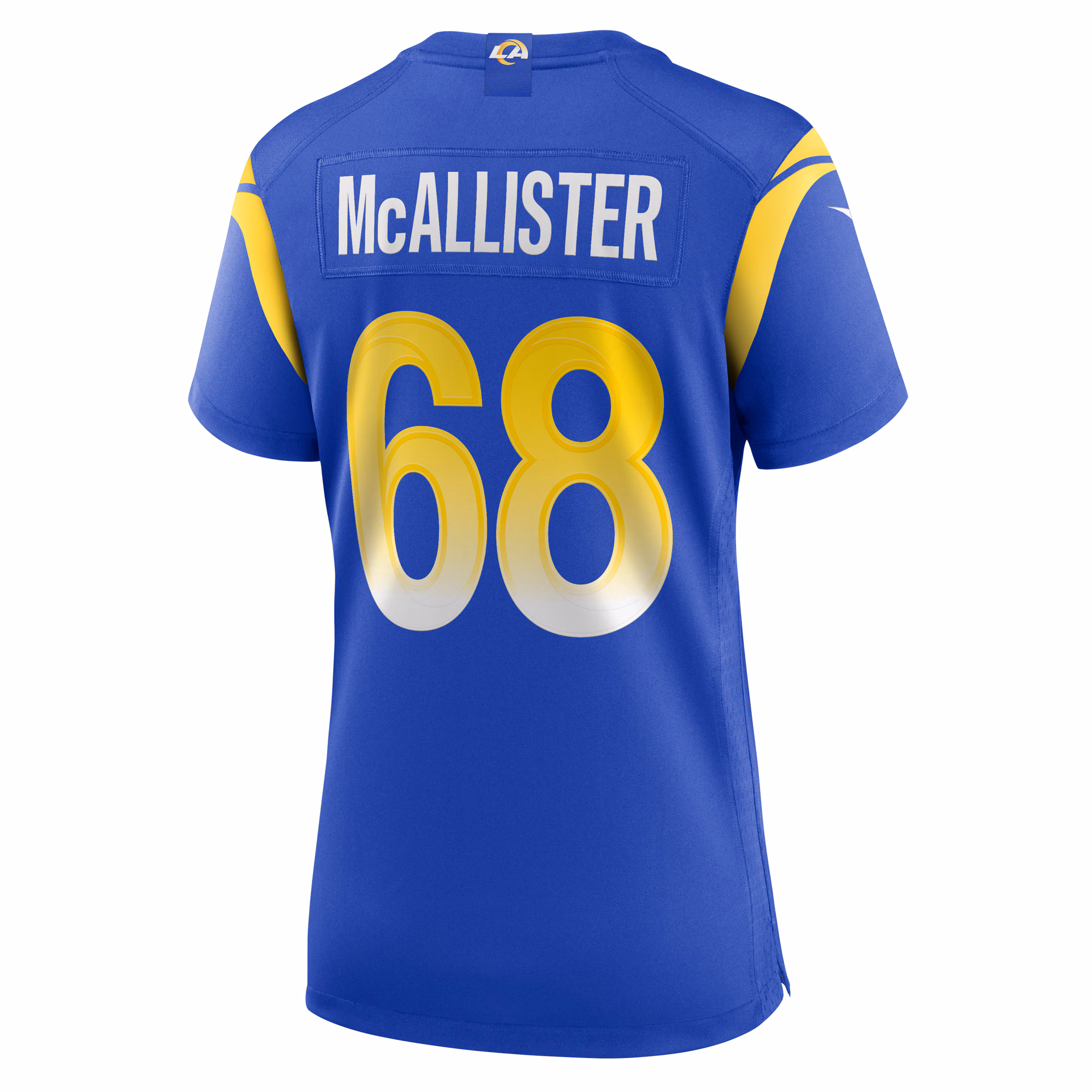 Mike McAllister Los Angeles Rams Women's Home Game Jersey - Royal