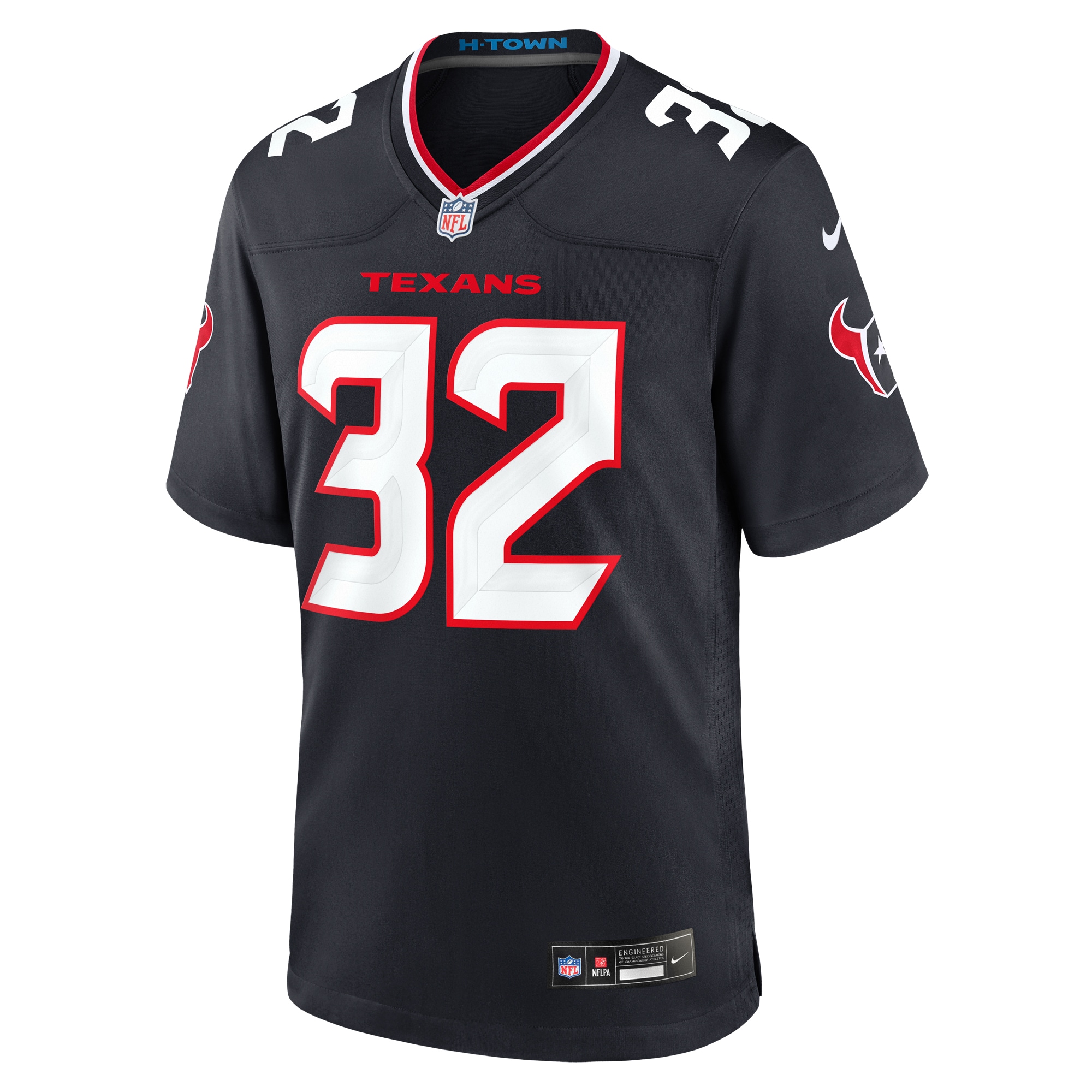 Lonnie Johnson Jr. Houston Texans Team Game Jersey -  Navy