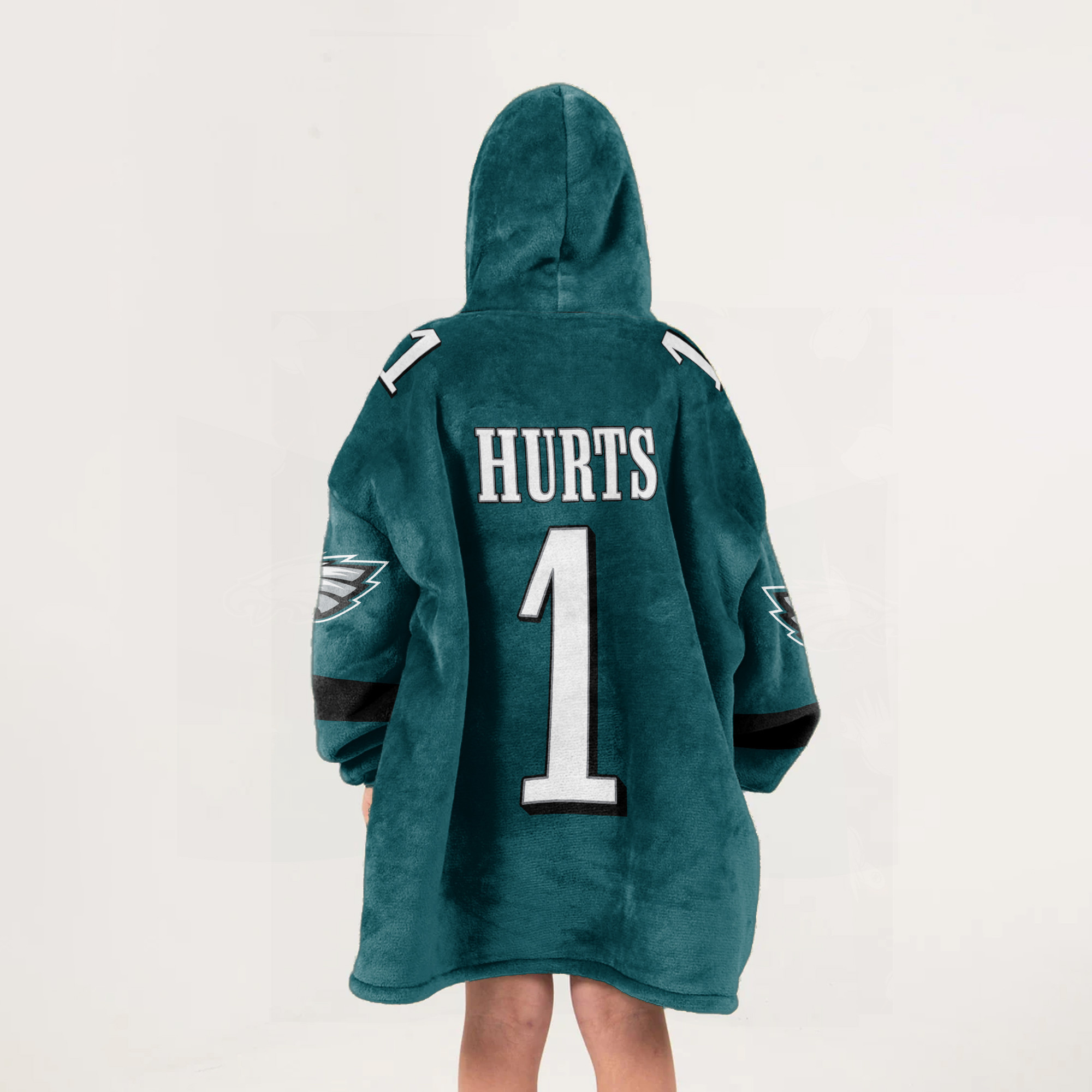 Kid J.H 1 Philadelphia Football Unisex Blanket Hoodie