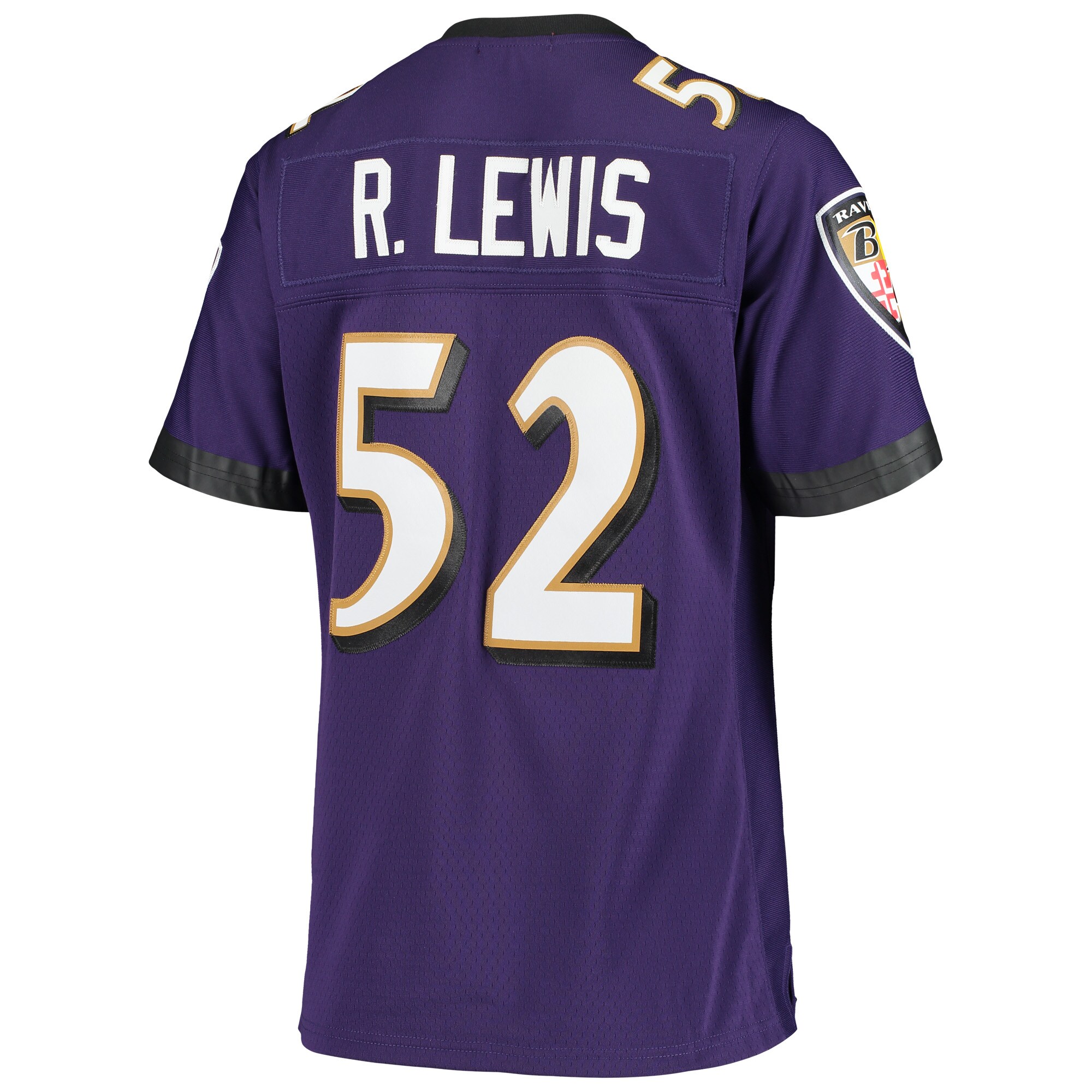 Ray Lewis Baltimore Ravens  Women's Legacy Replica Team Jersey - Purple