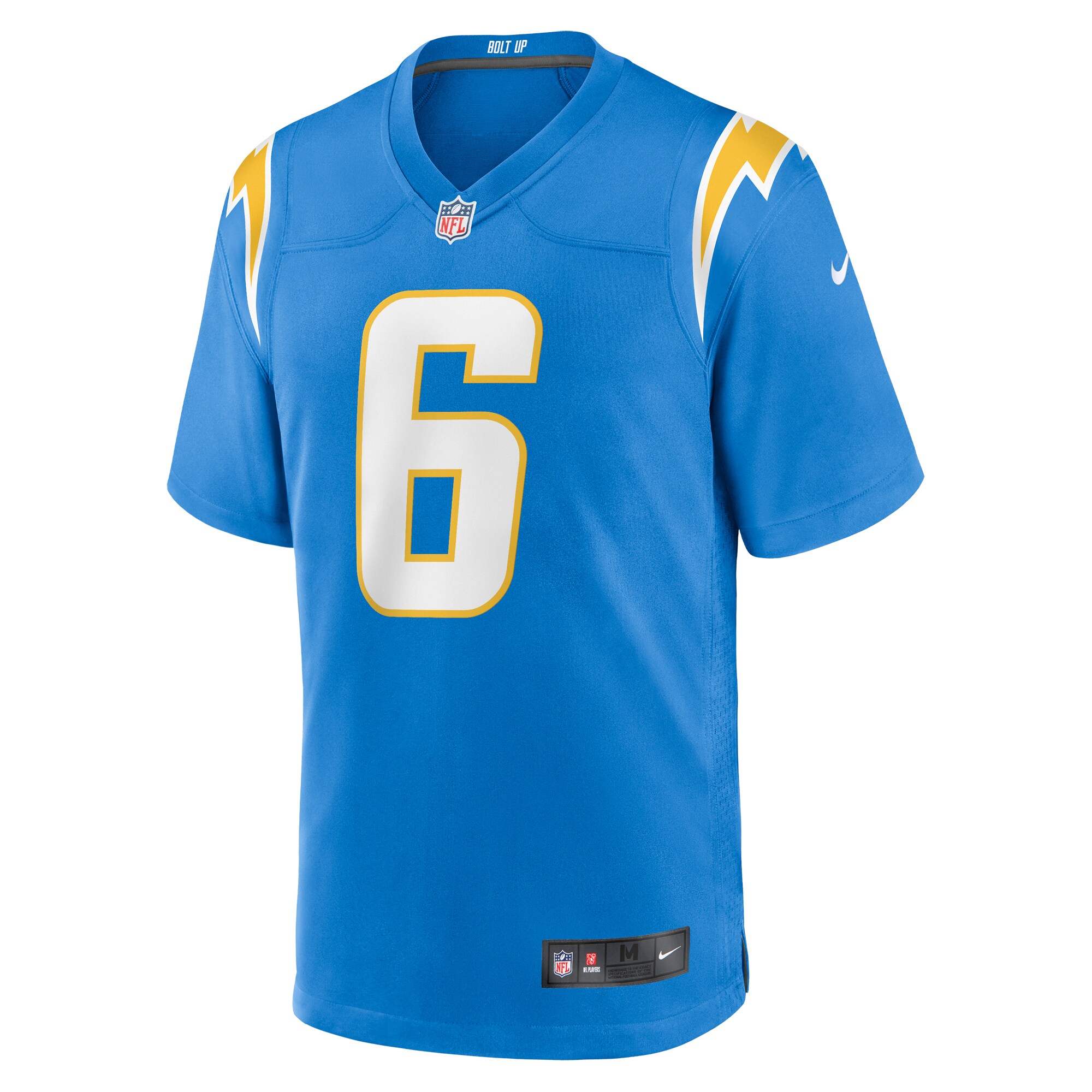 Eric Kendricks Los Angeles Chargers Game Player Jersey - Powder Blue