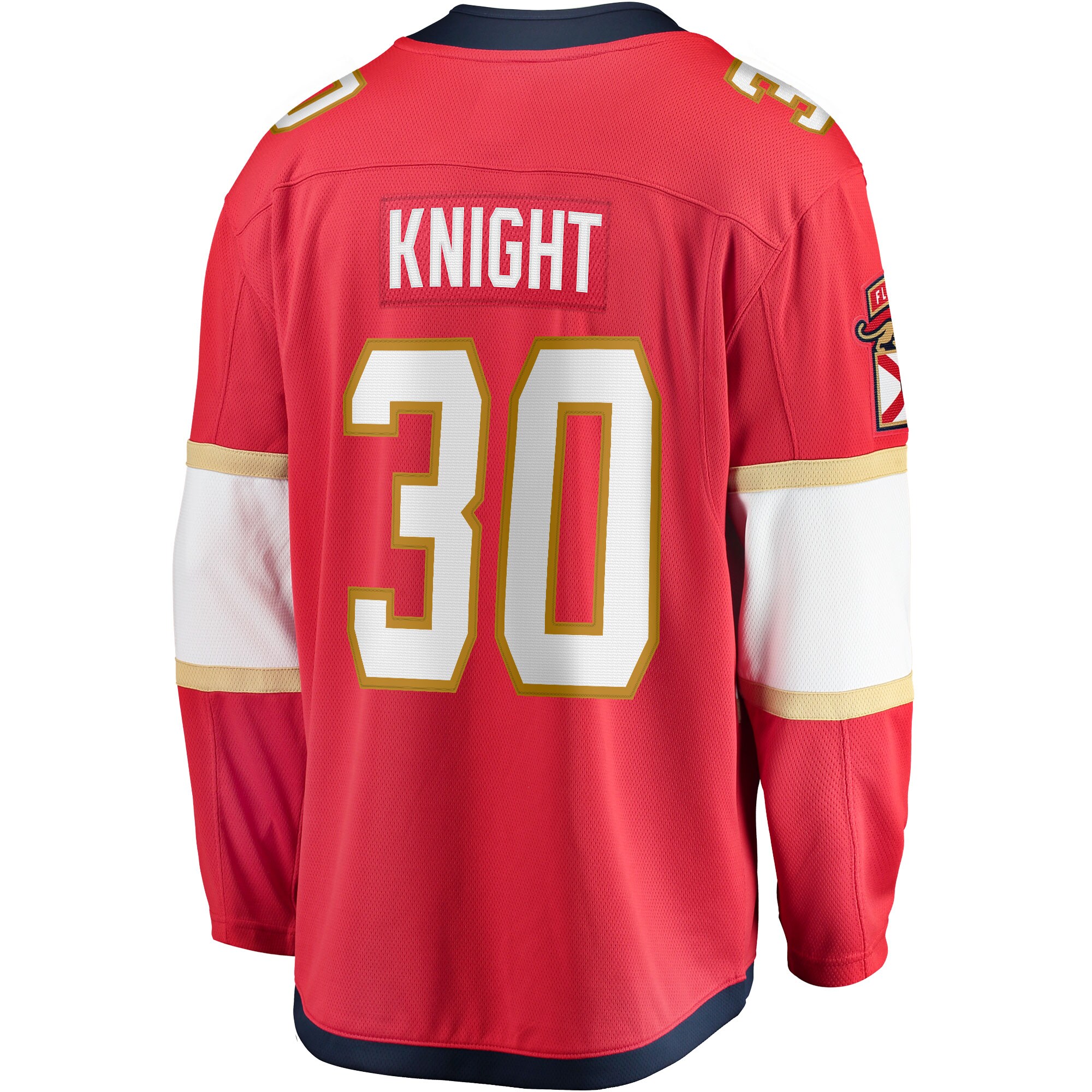 Spencer Knight Florida Panthers 2017/18 Home Breakaway Replica Jersey - Red
