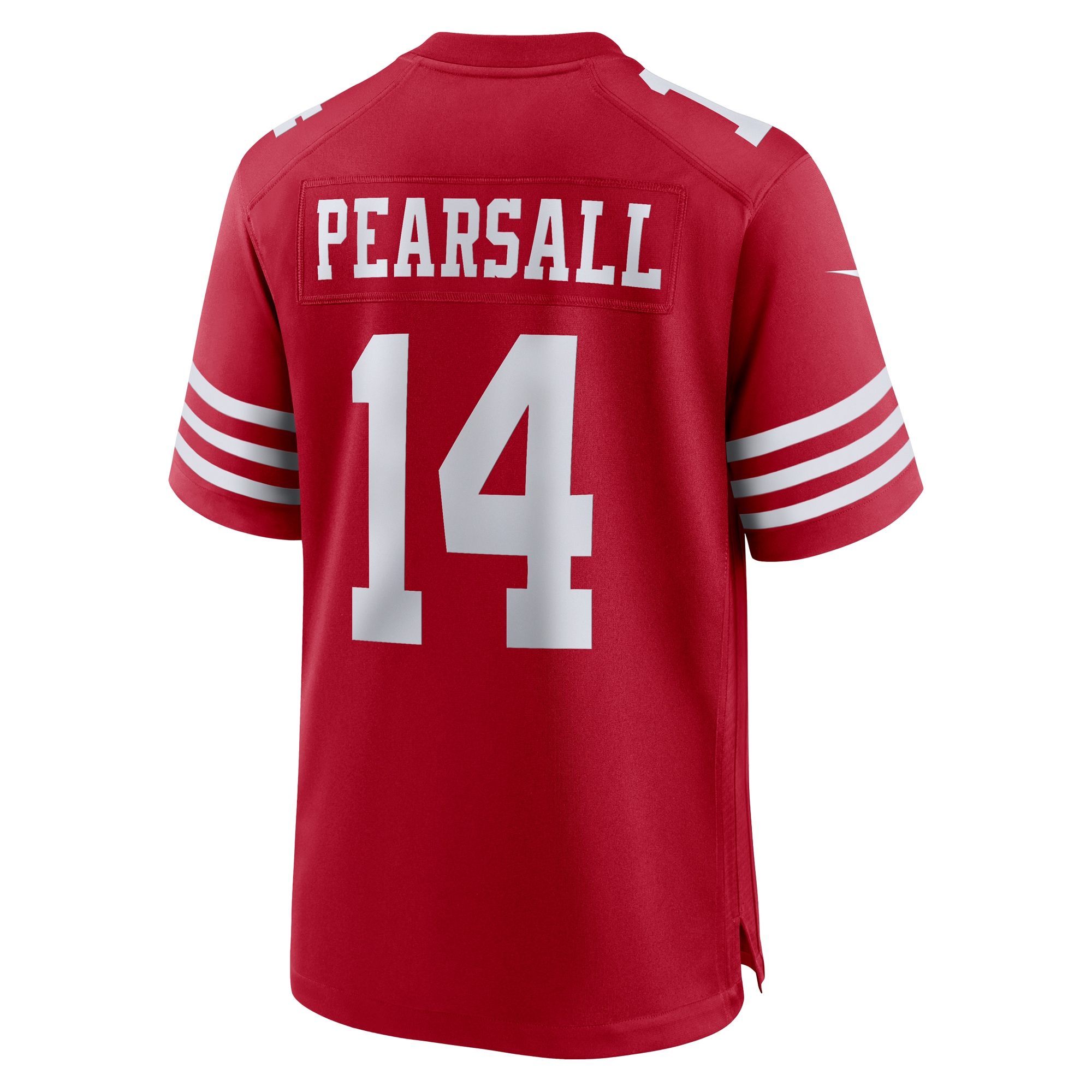 Ricky Pearsall San Francisco 49ers 2024 NFL Draft First Round Pick Player Game Jersey - Scarlet