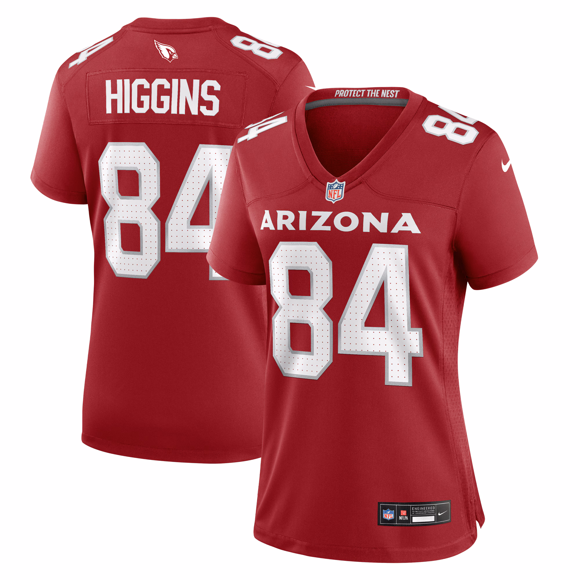 Elijah Higgins Arizona Cardinals Women's Team Game Jersey -  Cardinal