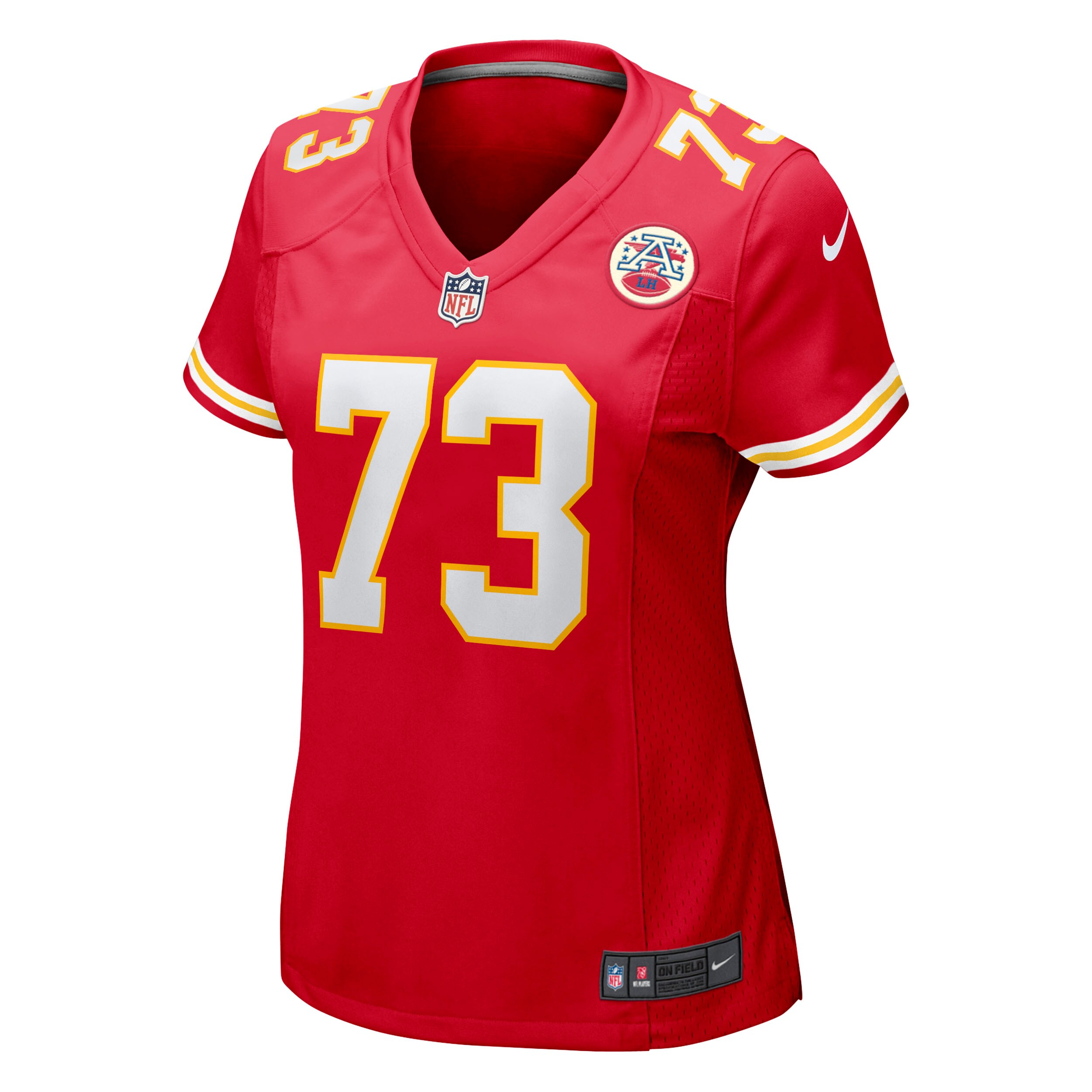 Nick Allegretti Kansas City Chiefs  Women's Game Jersey - Red