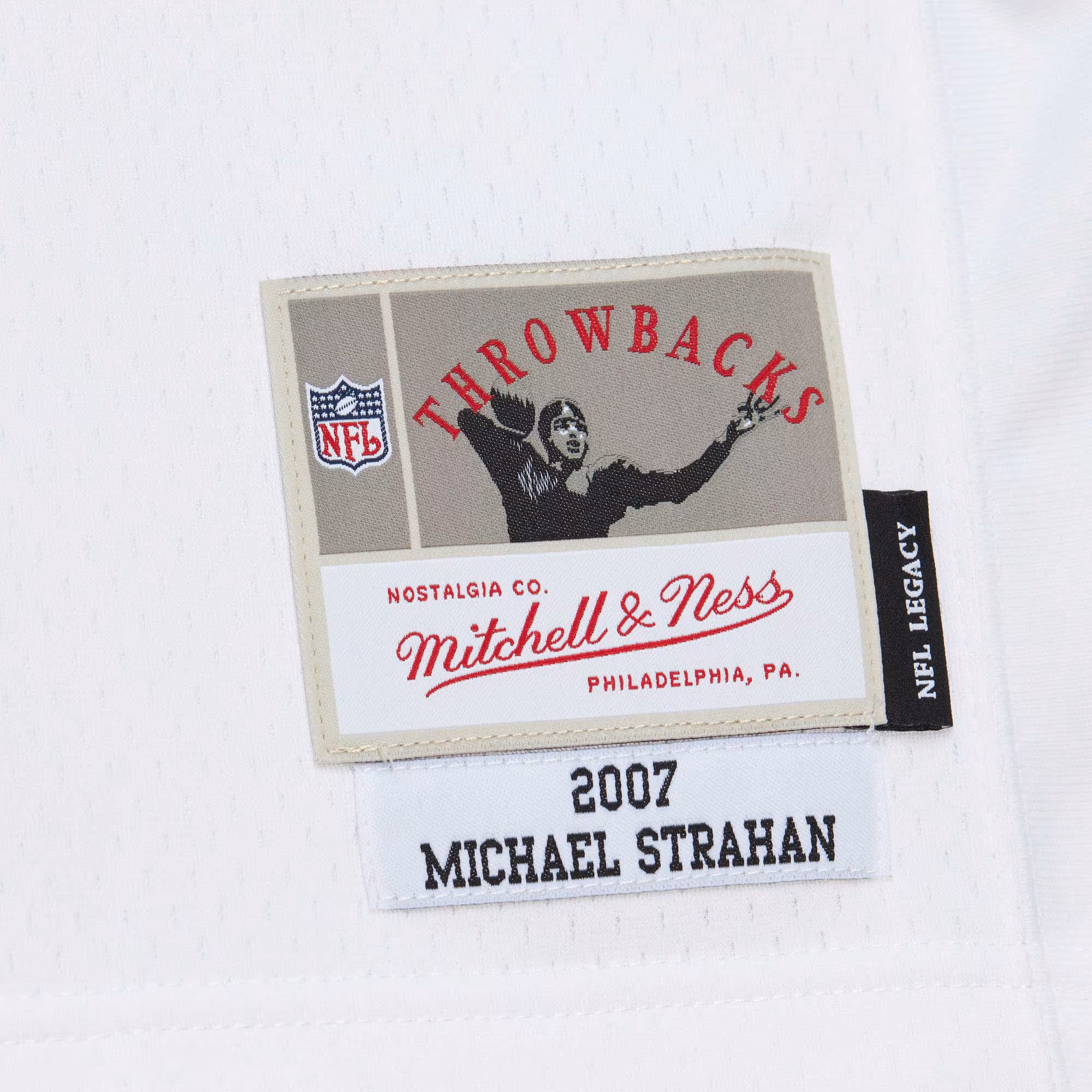 Michael Strahan New York Giants Legacy Replica Jersey - White