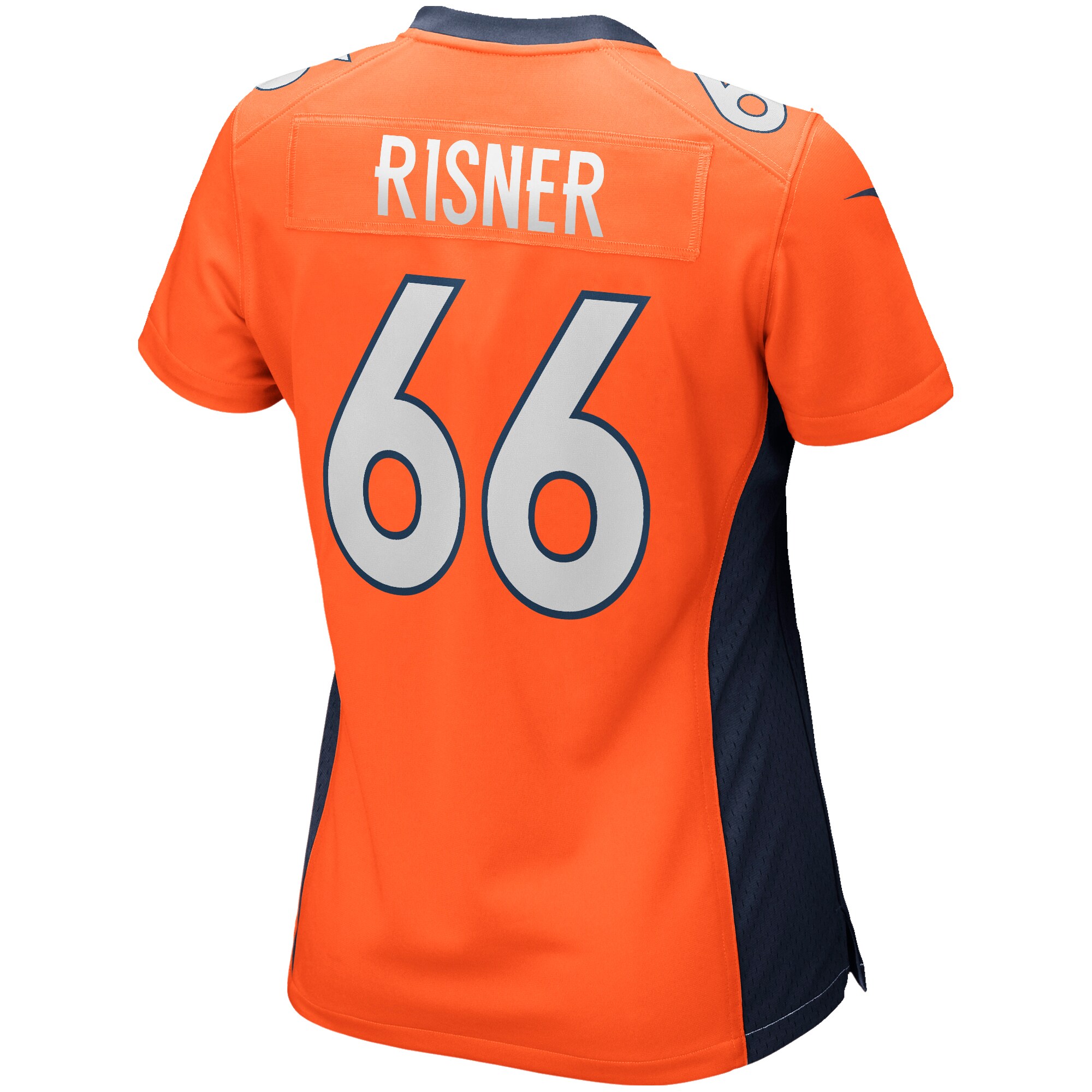 Dalton Risner Denver Broncos  Women's Game Jersey - Orange
