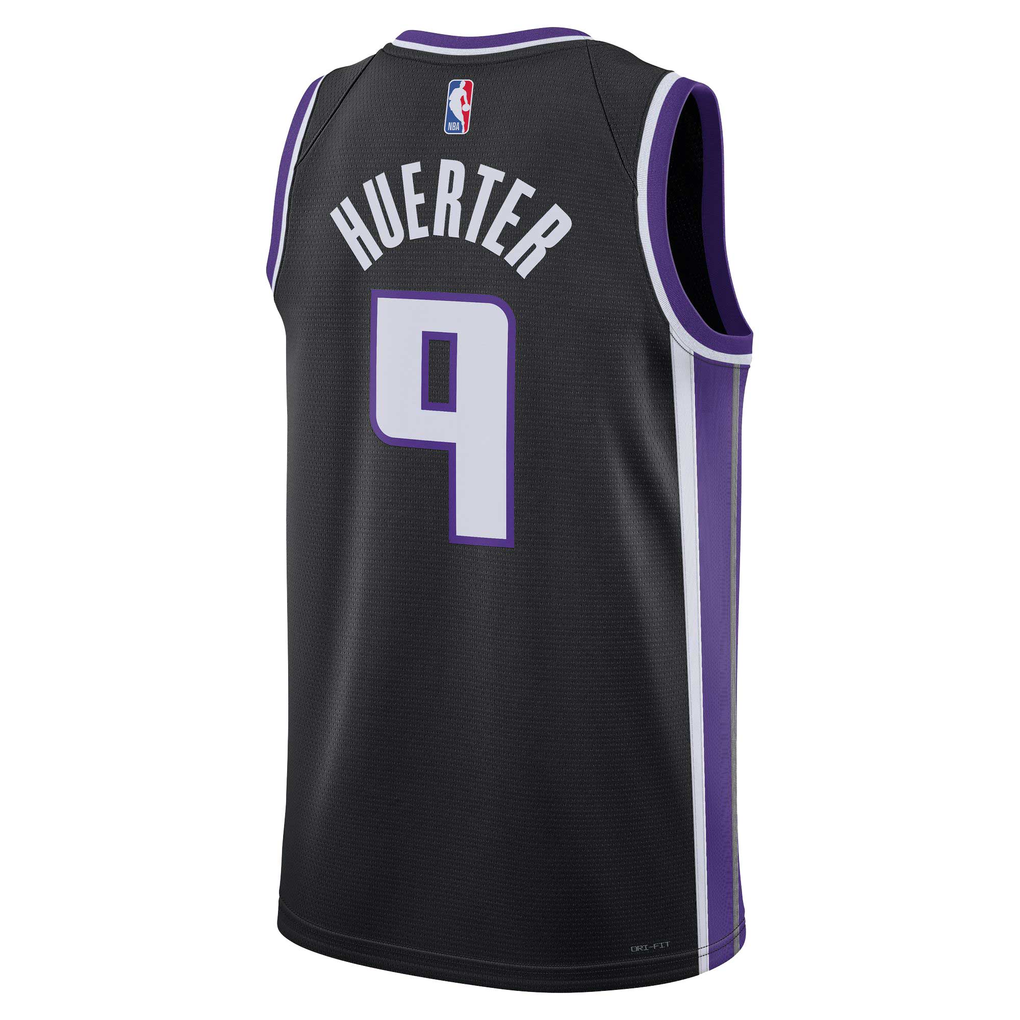 Kevin Huerter Sacramento Kings Unisex Swingman Jersey - Icon Edition - Black