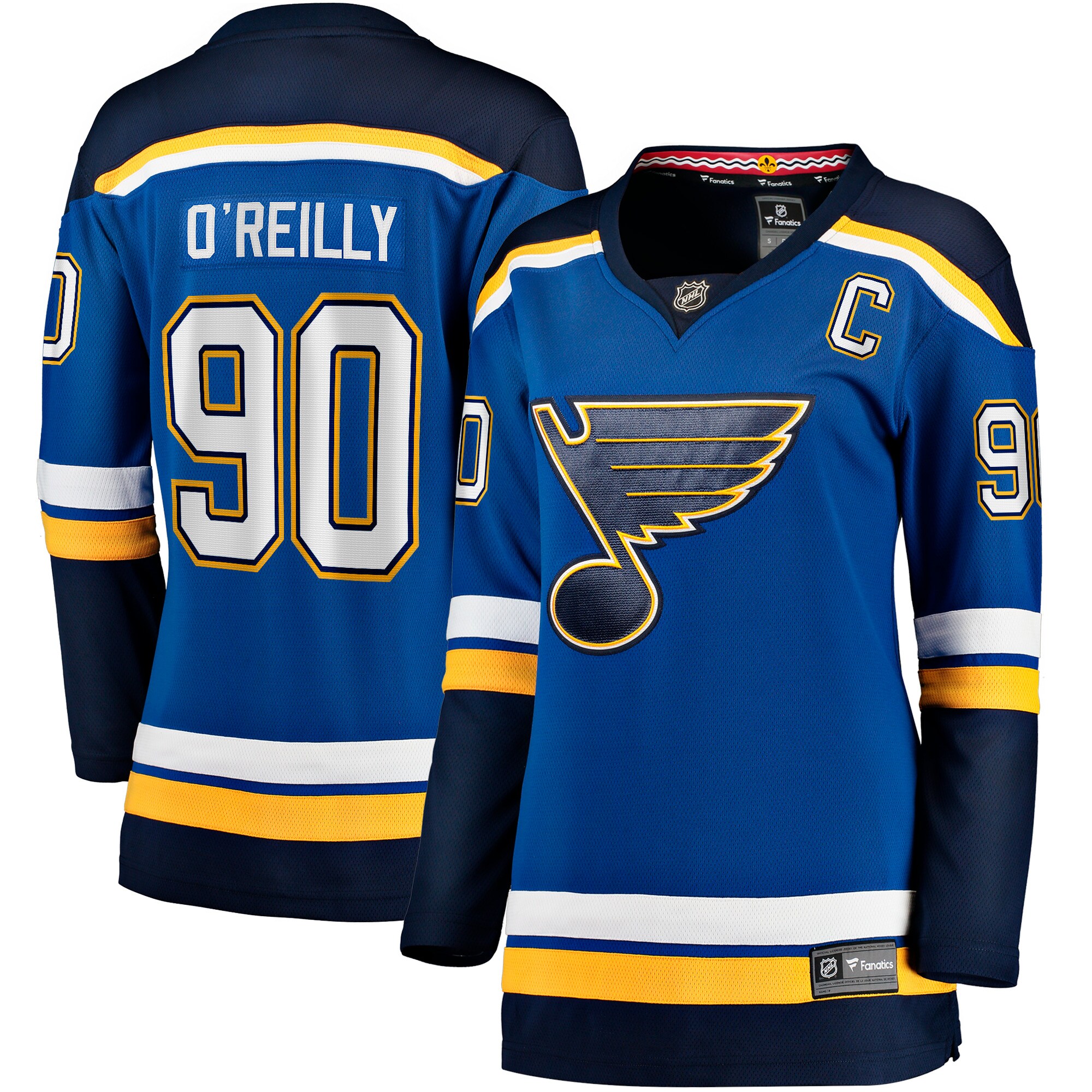 Ryan O'Reilly St.Louis Blues Women's Home Premier Breakaway Player Jersey - Blue