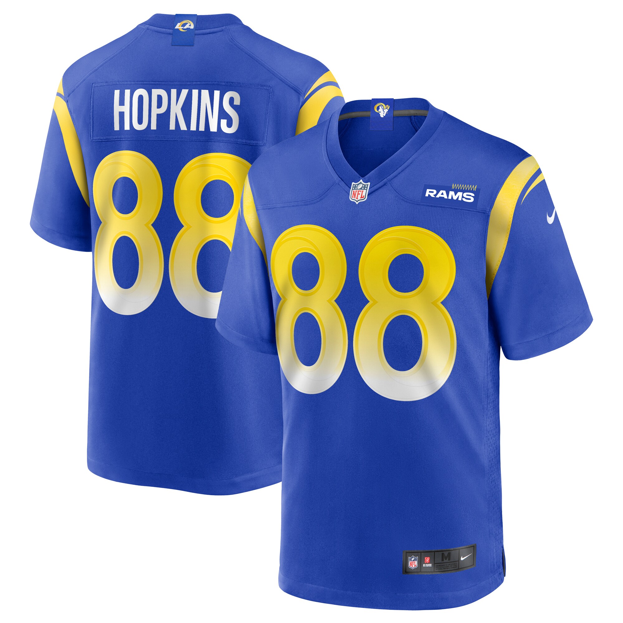 Brycen Hopkins Los Angeles Rams Game Jersey - Royal