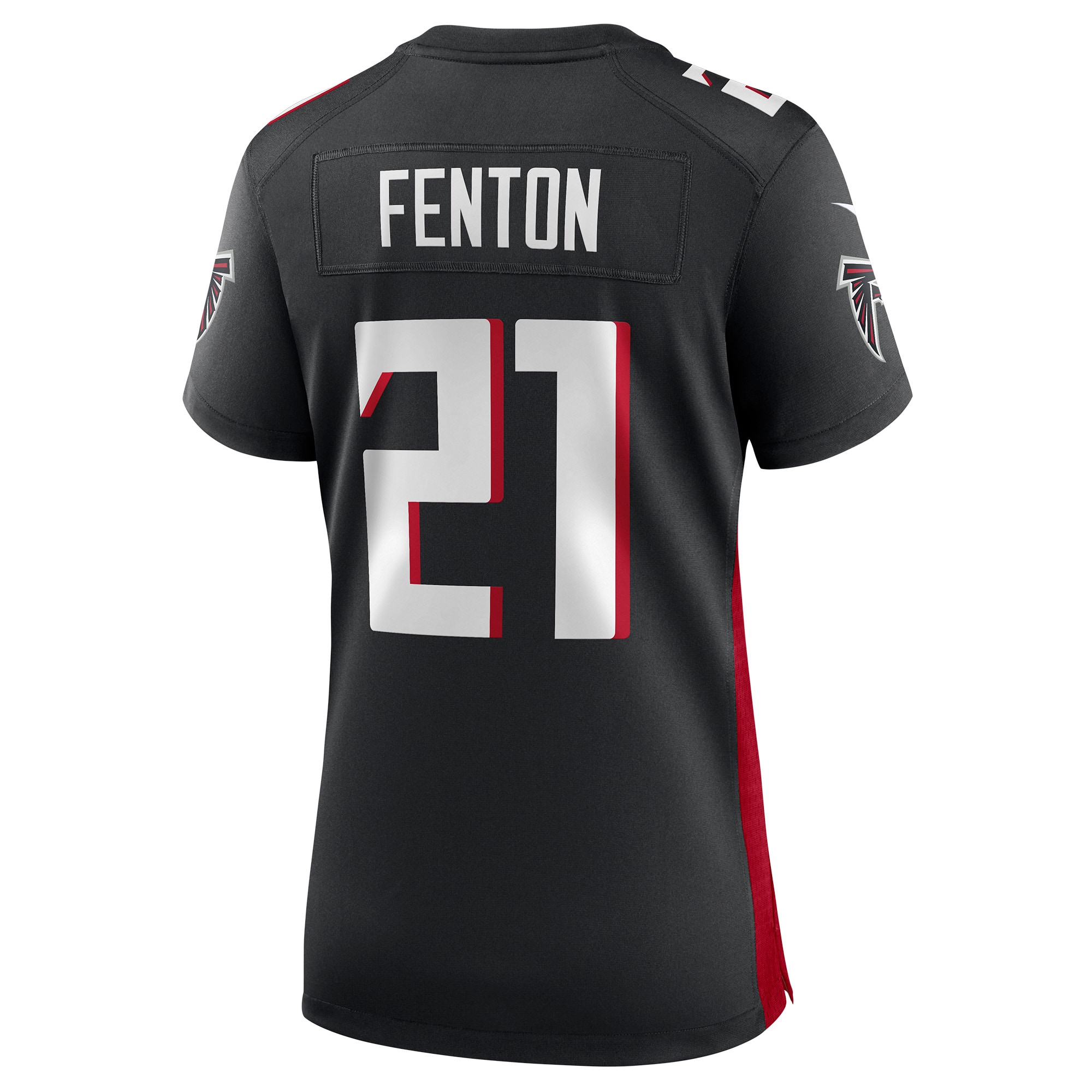 Rashad Fenton Atlanta Falcons  Women's Game Player Jersey - Black