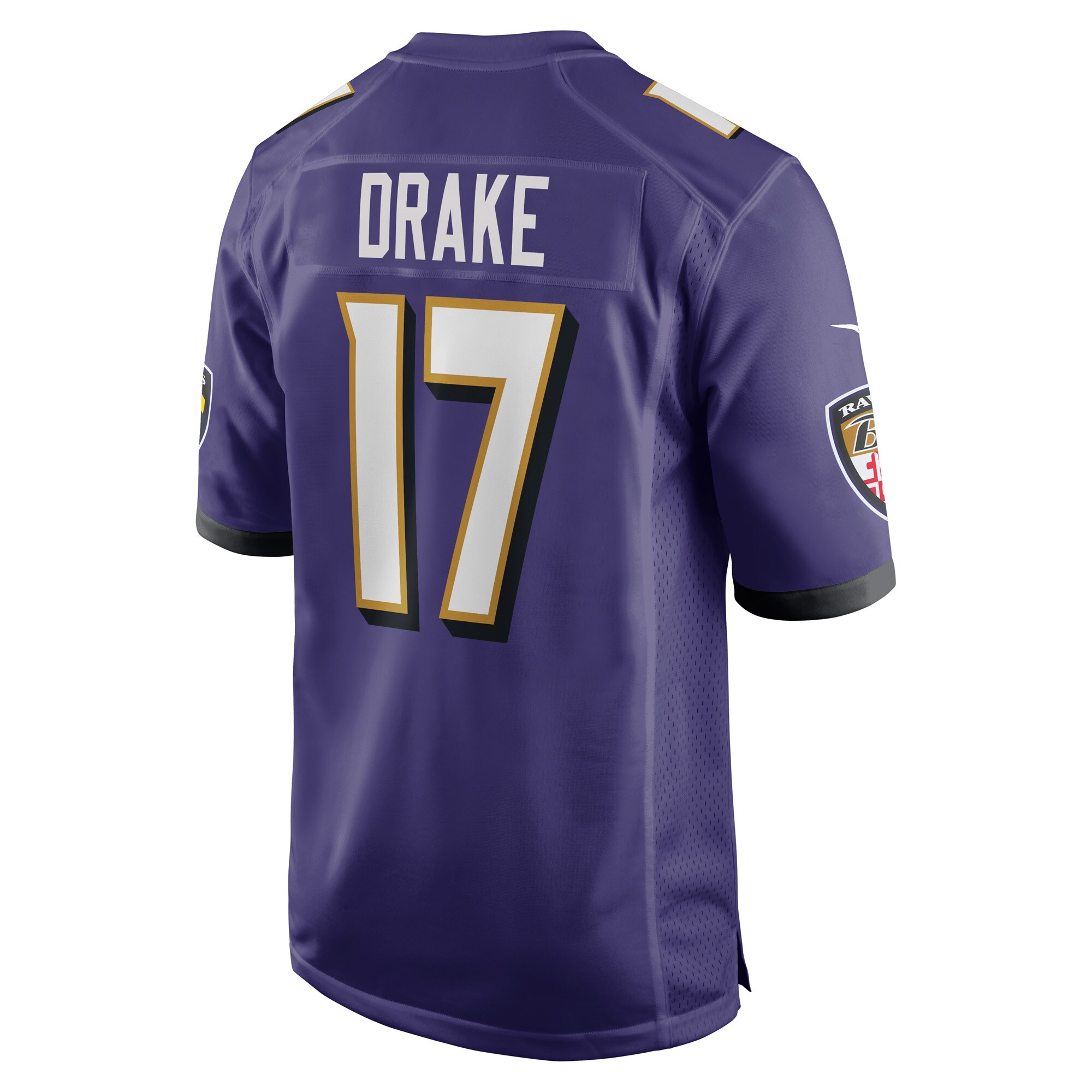 Kenyan Drake Baltimore Ravens  Game Player Jersey - Purple