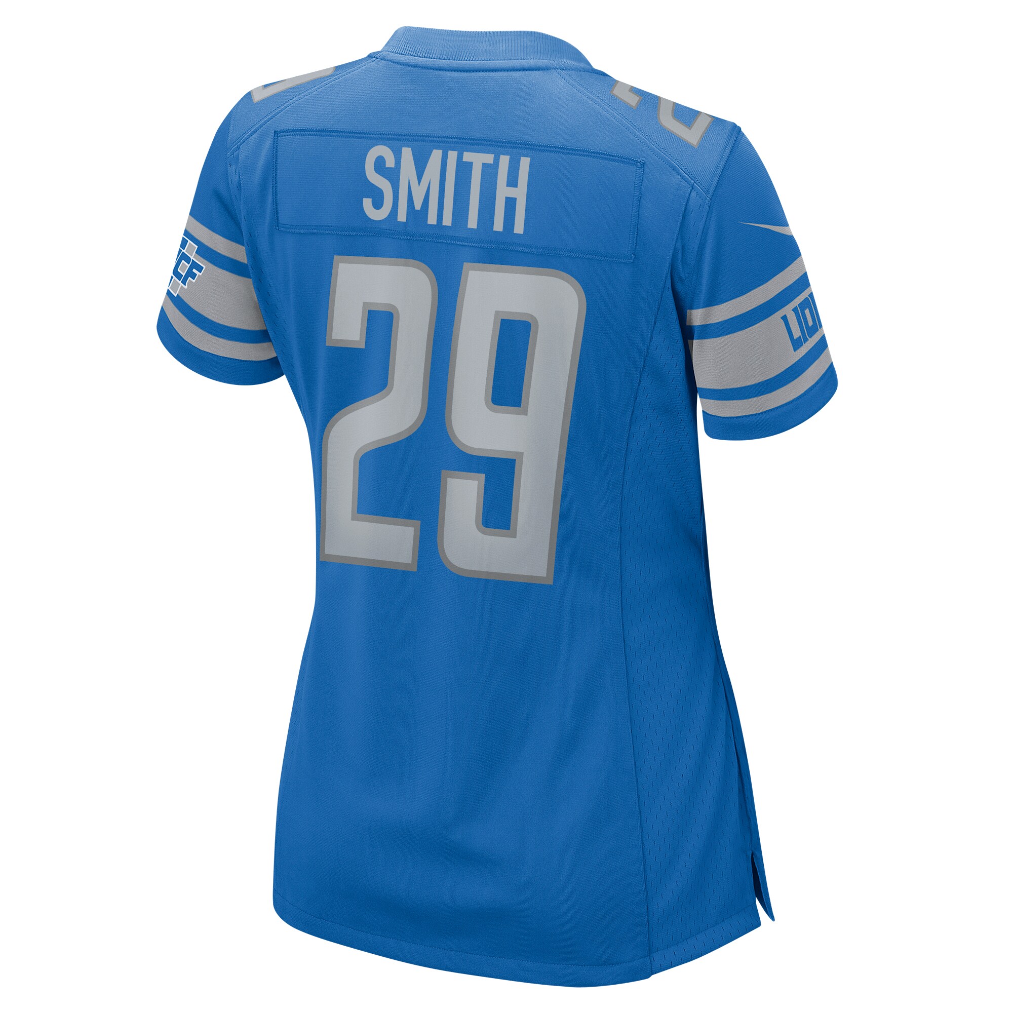 Saivion Smith Detroit Lions  Women's Home Game Player Jersey - Blue