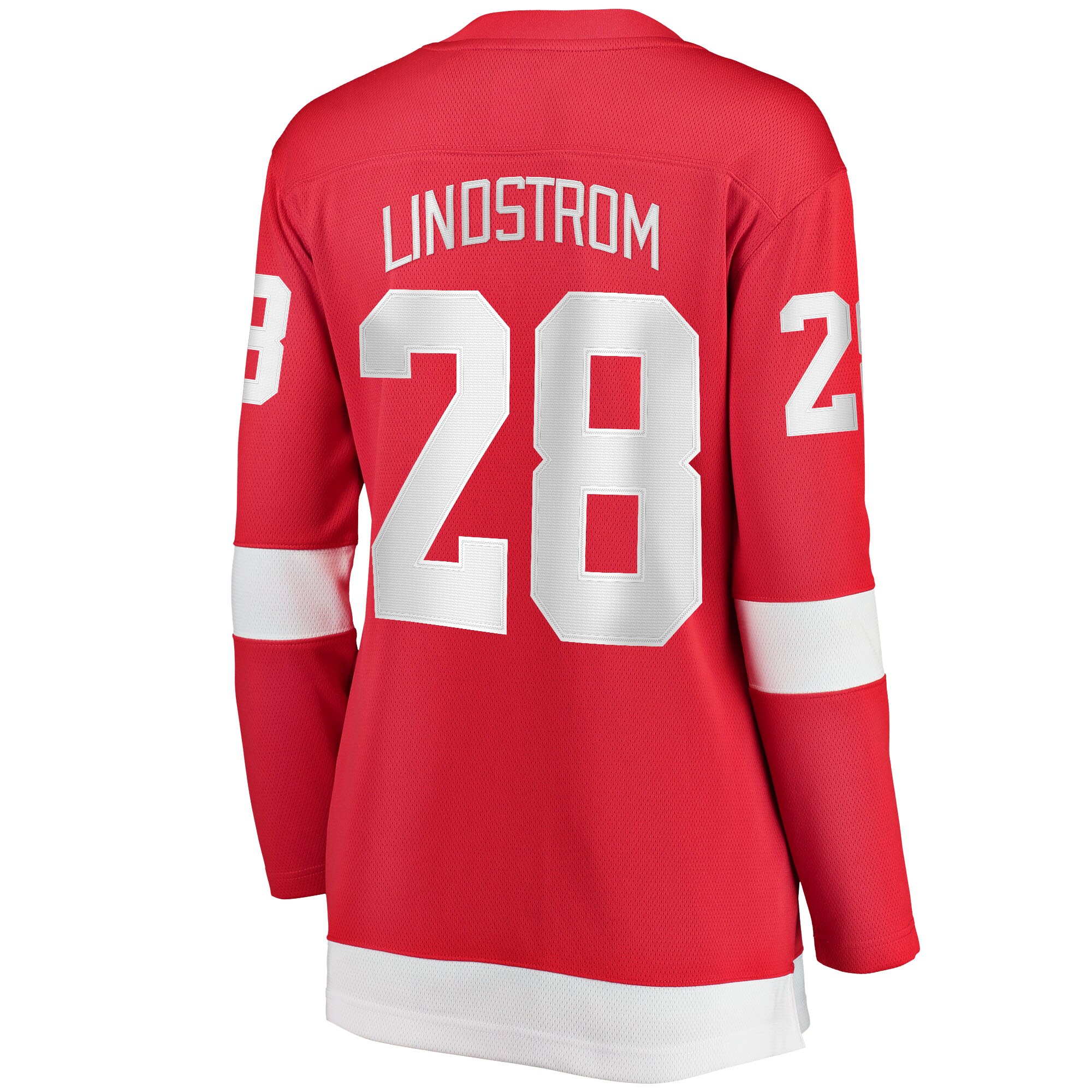 Gustav Lindstrom Detroit Red Wings Women's Home Breakaway Player Jersey - Red