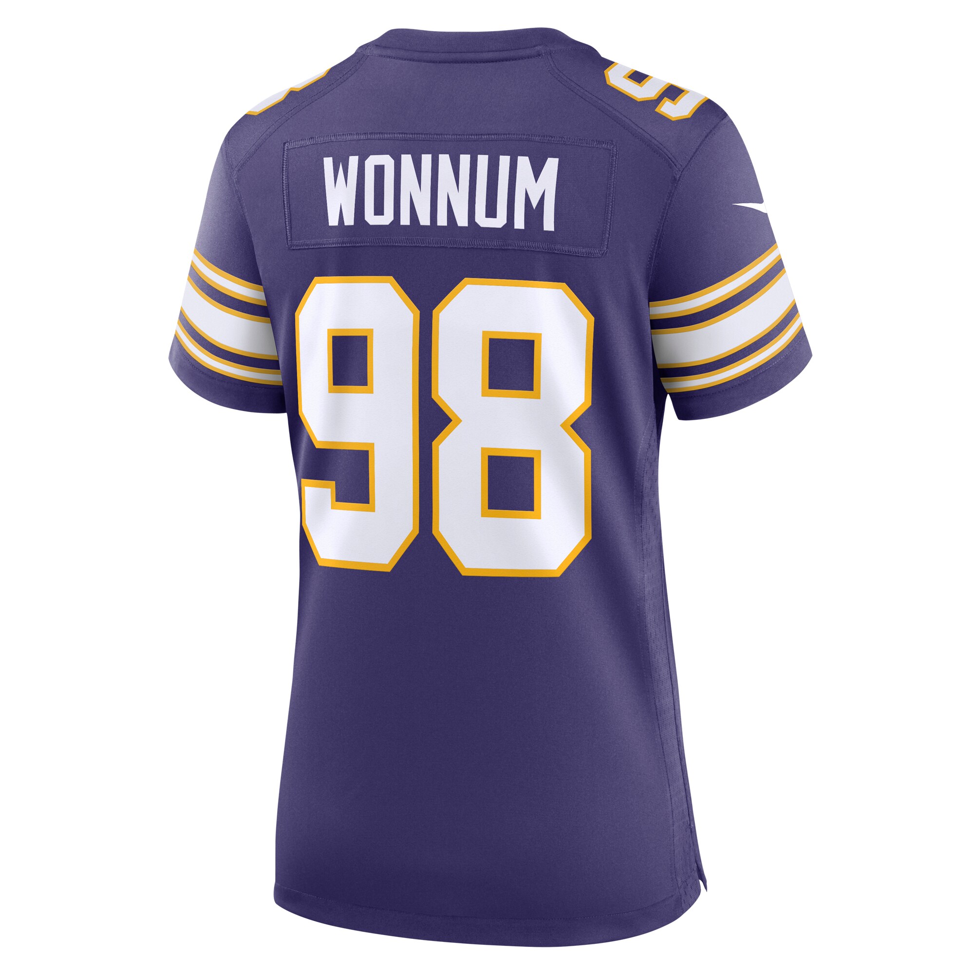 D.J. Wonnum Minnesota Vikings  Women's Classic Player Game Jersey - Purple