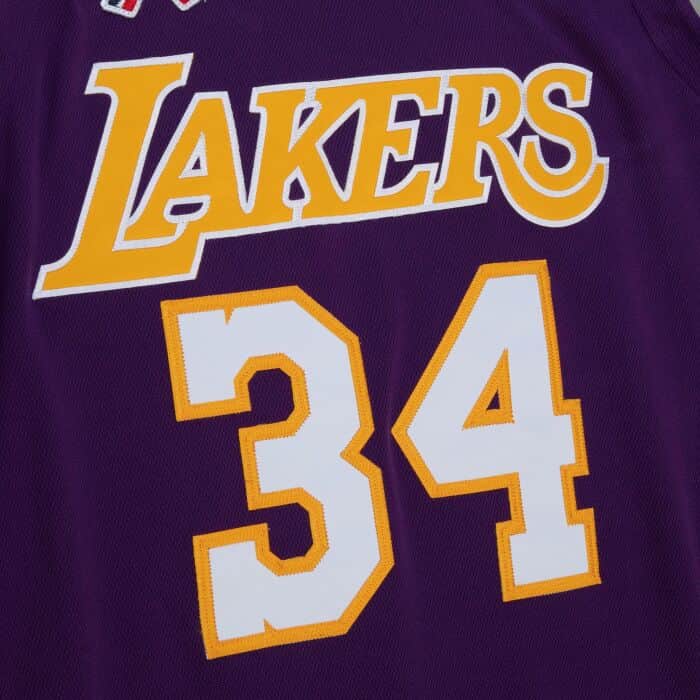 Authentic Shaquille O'Neal Los Angeles Lakers 2001-02 Jersey
