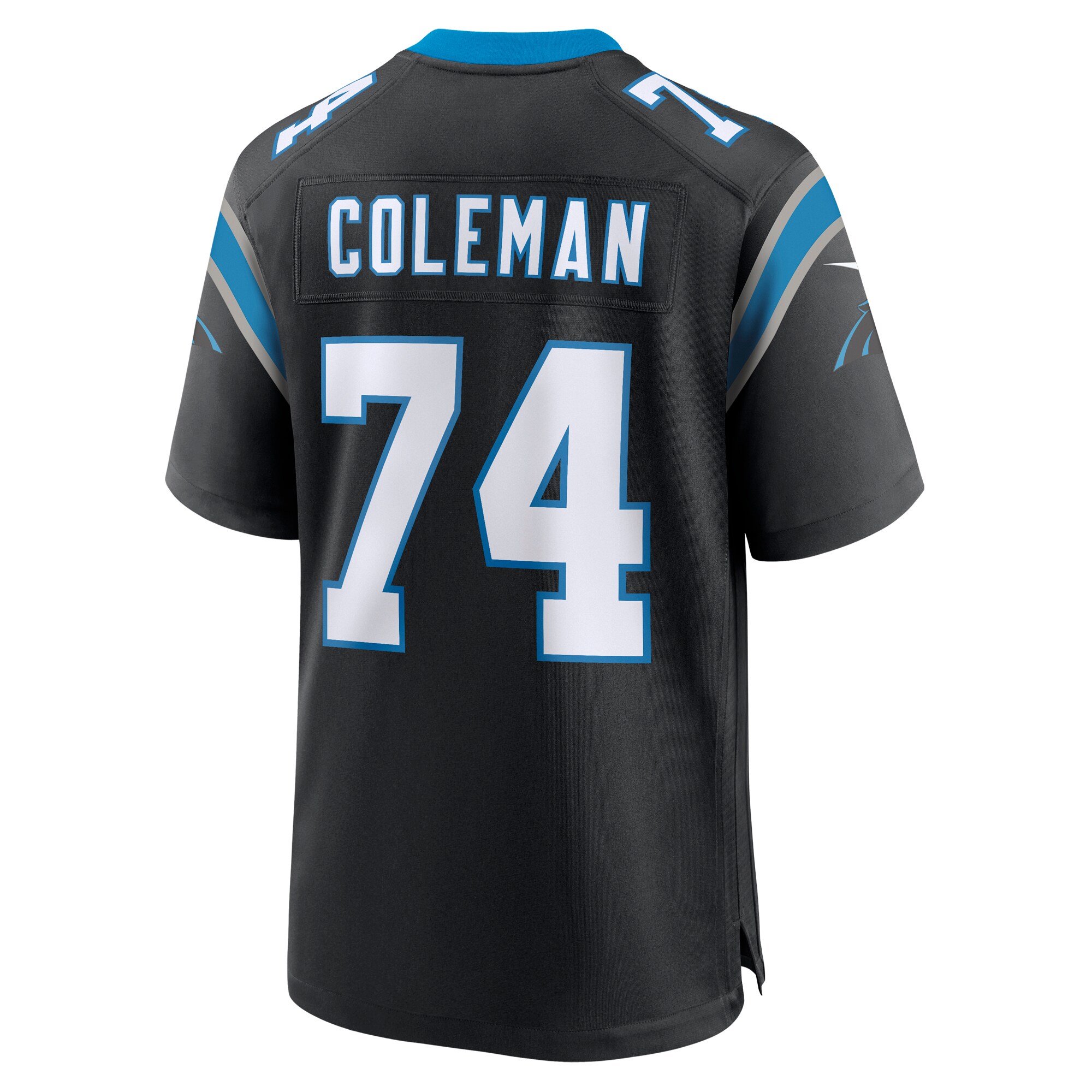 Larnel Coleman Carolina Panthers  Team Game Jersey - Black