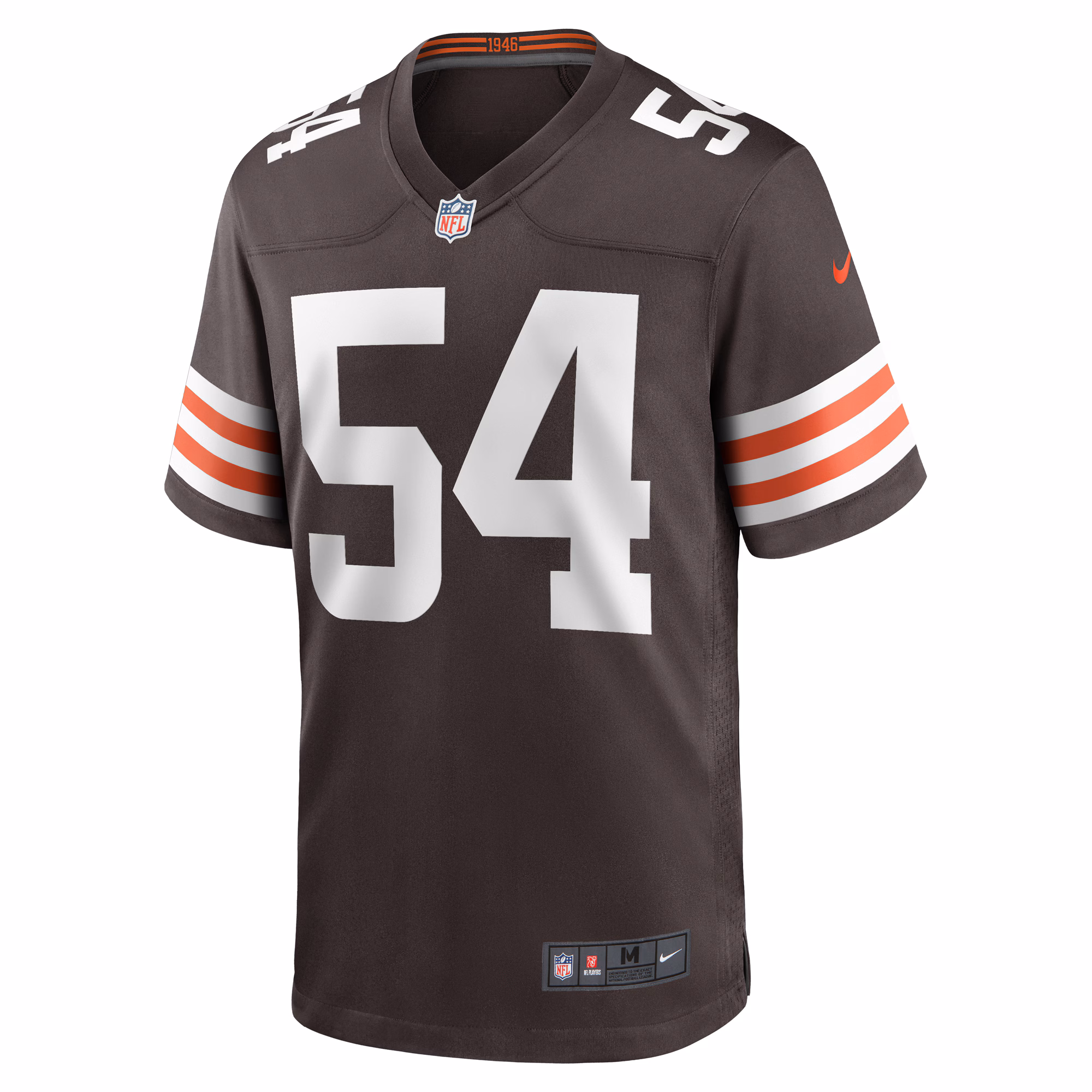 Ogbonnia Okoronkwo Cleveland Browns Game Player Jersey - Brown