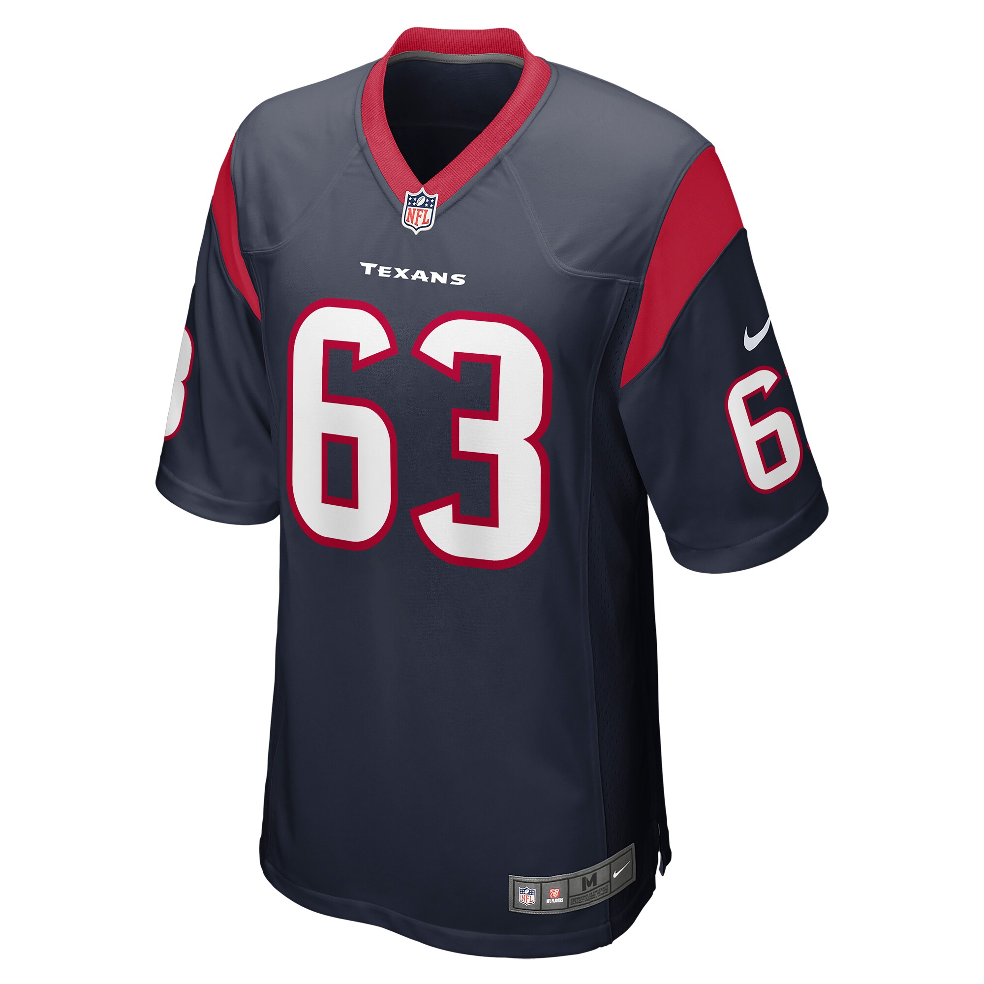 Michael Deiter Houston Texans  Team Game Jersey - Navy