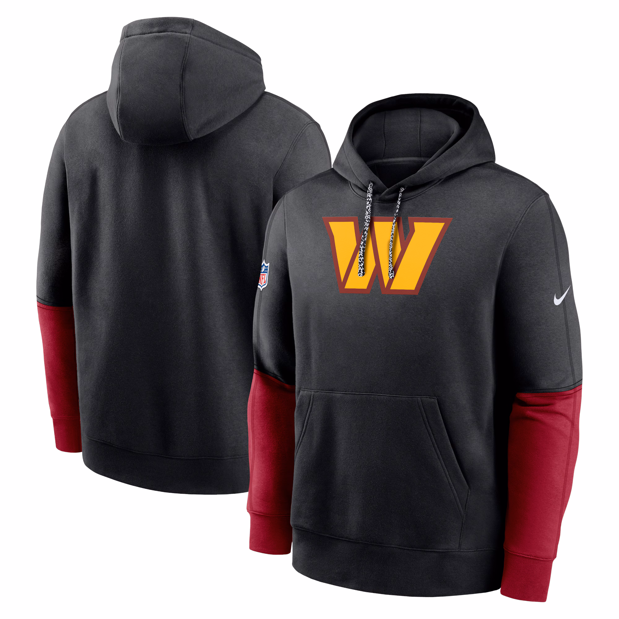 Washington Commanders 2024 Sideline Club Pullover Hoodie - Burgundy