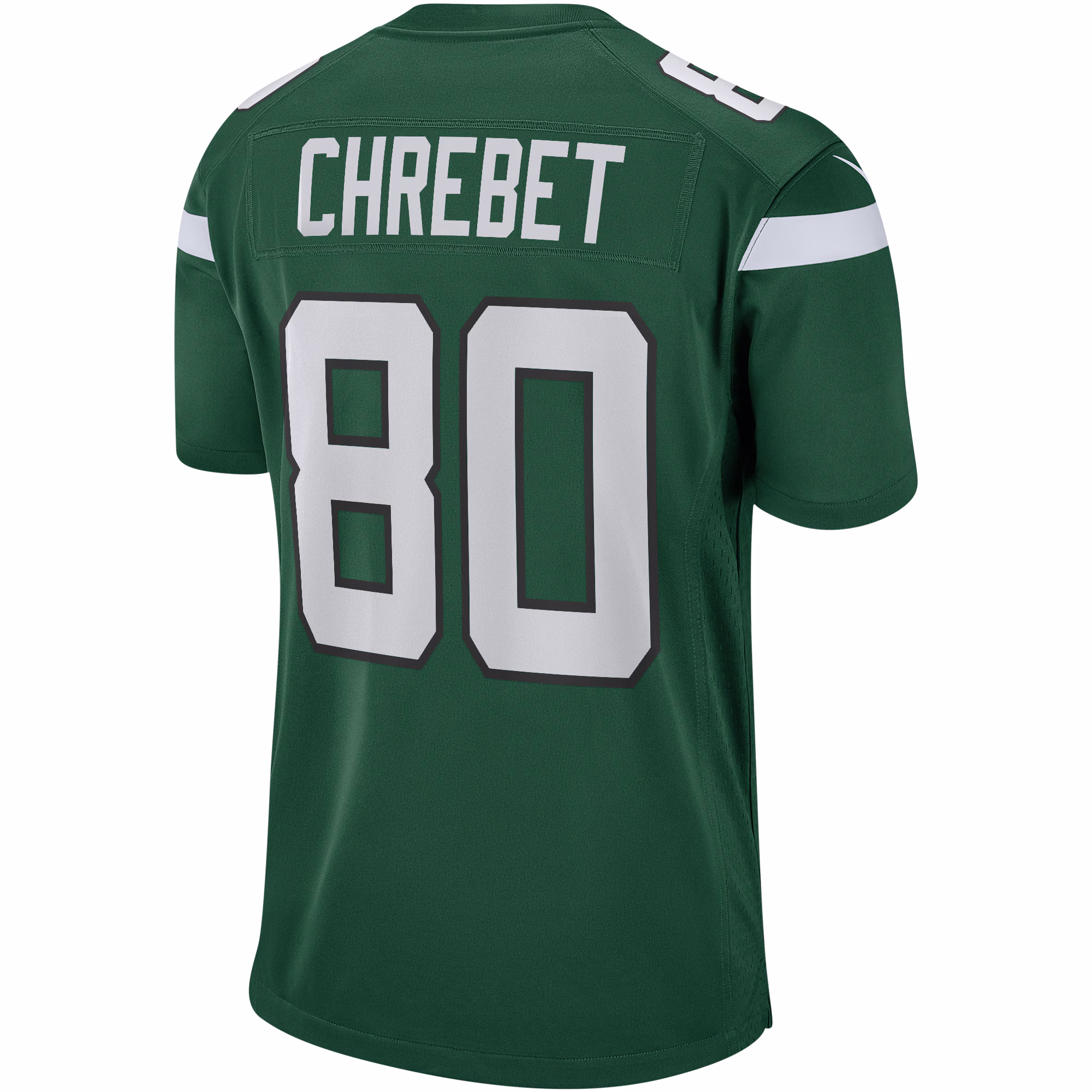 Wayne Chrebet New York Jets Game Retired Player Jersey - Gotham Green