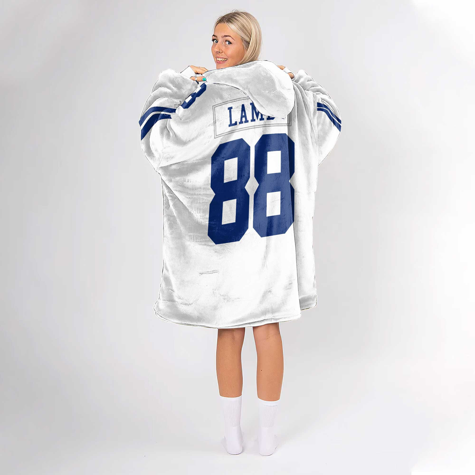 Adult C.D.L 88 Dallas Football Unisex Blanket Hoodie