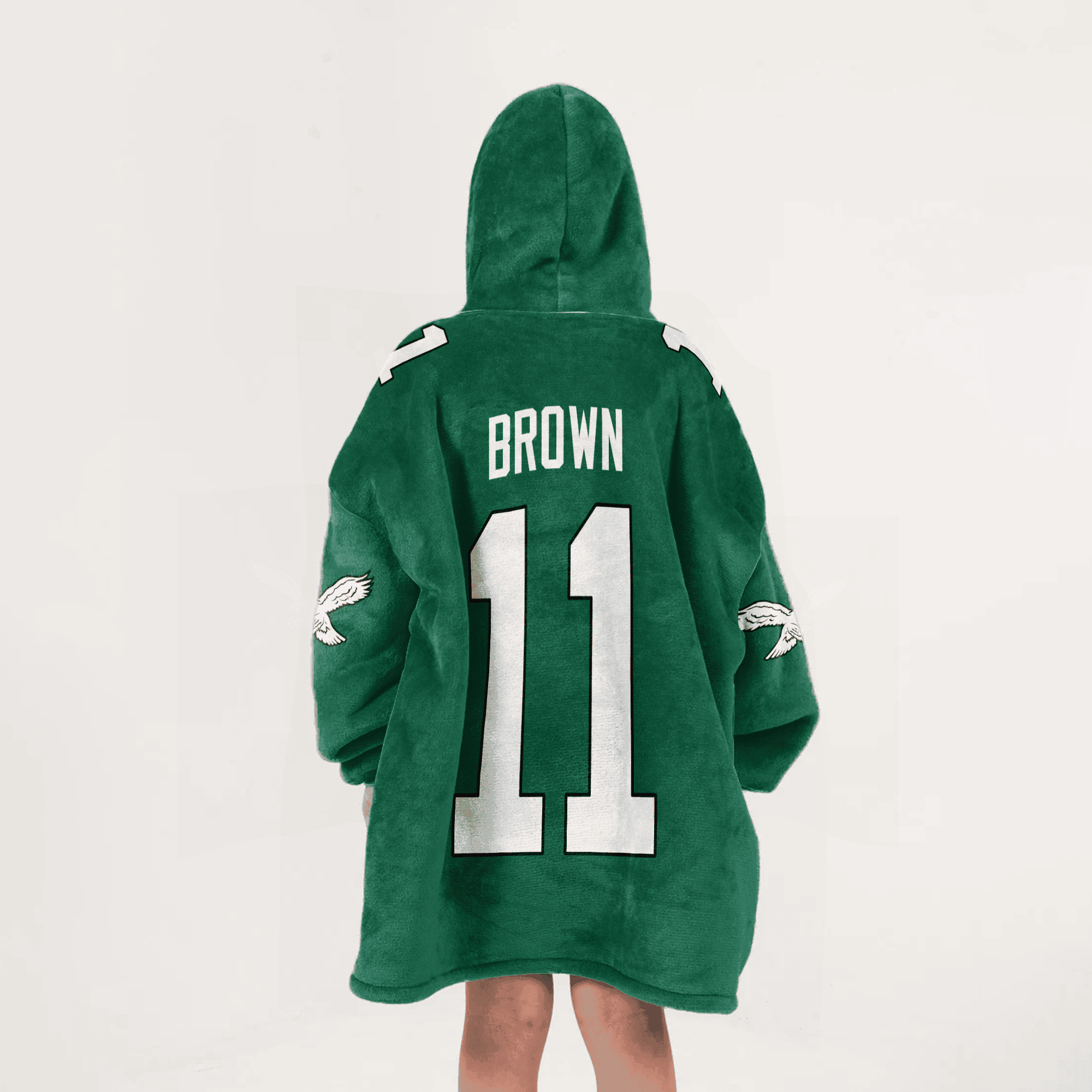 Adult 11 Philadelphia Football Unisex Blanket Hoodie
